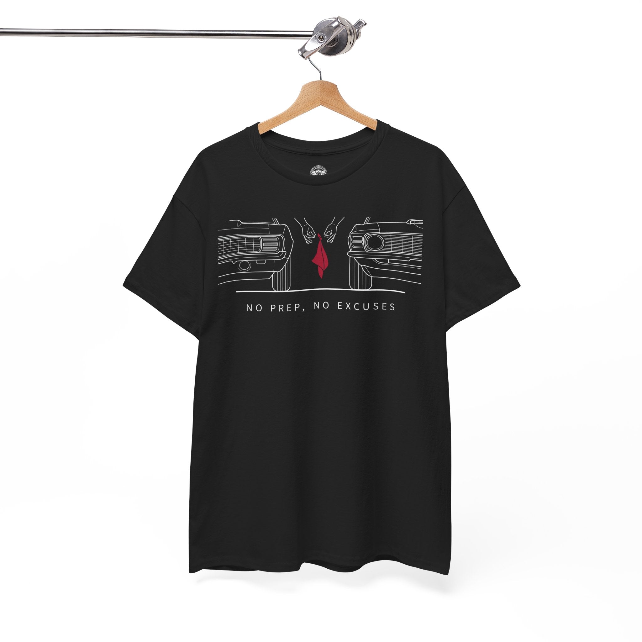 Unisex Heavy Cotton Tee — No Prep, No Excuses
