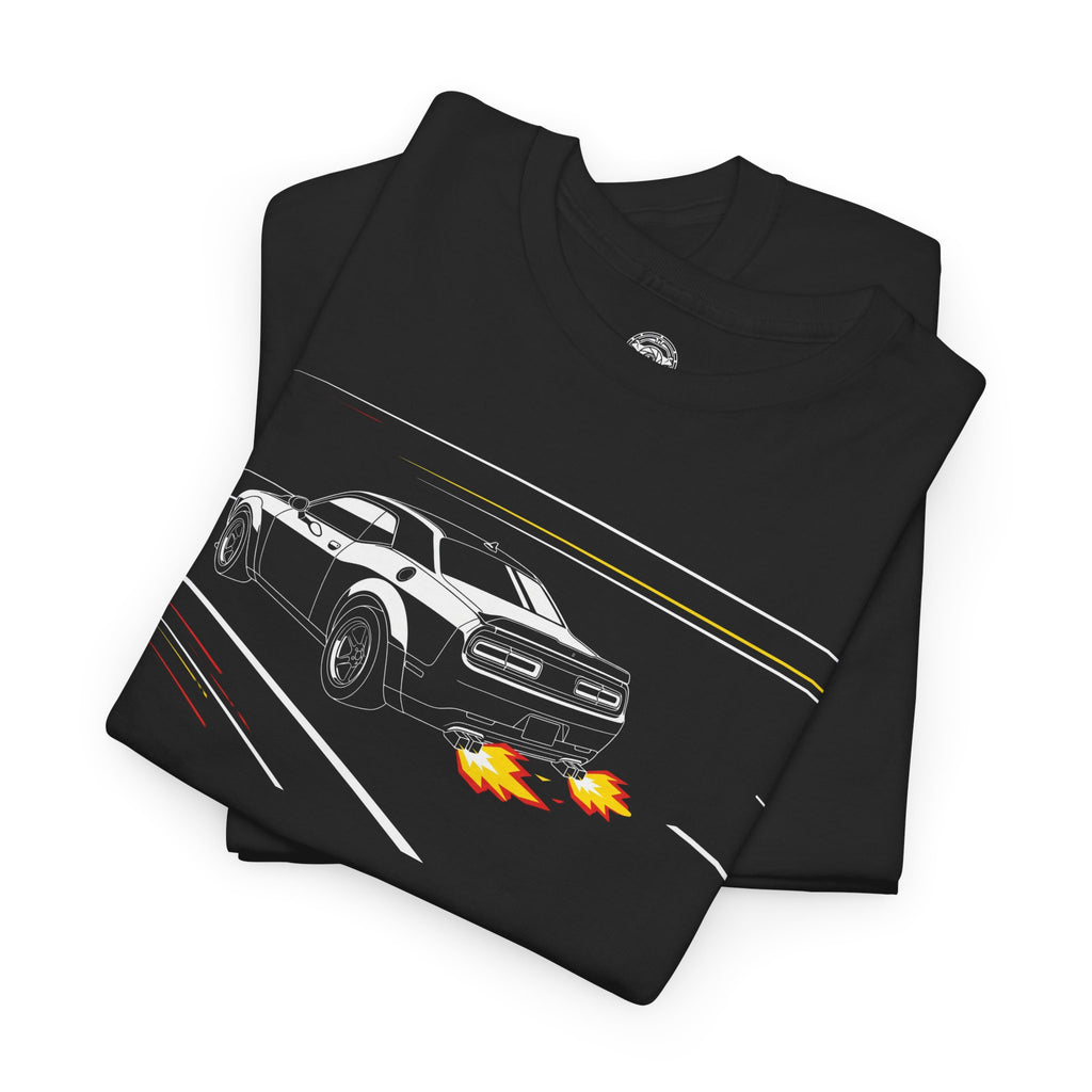 Unisex Heavy Cotton Tee — Challenger Backfire