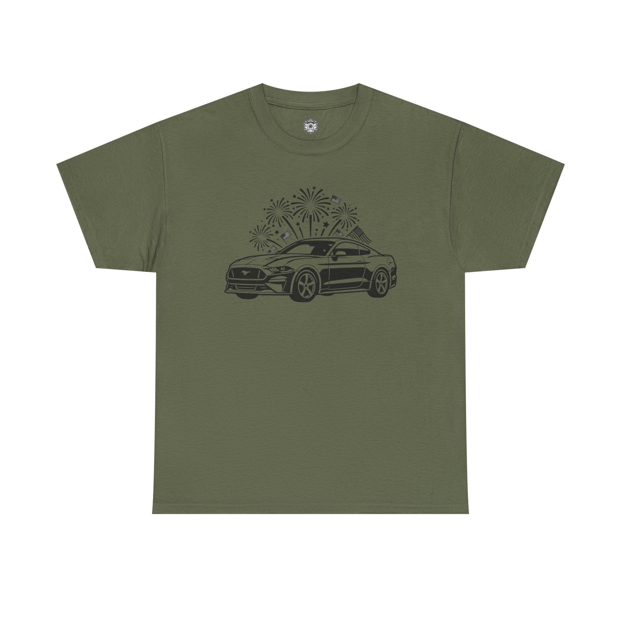 Unisex Heavy Cotton Tee — 4th of July — Modern American Muscle