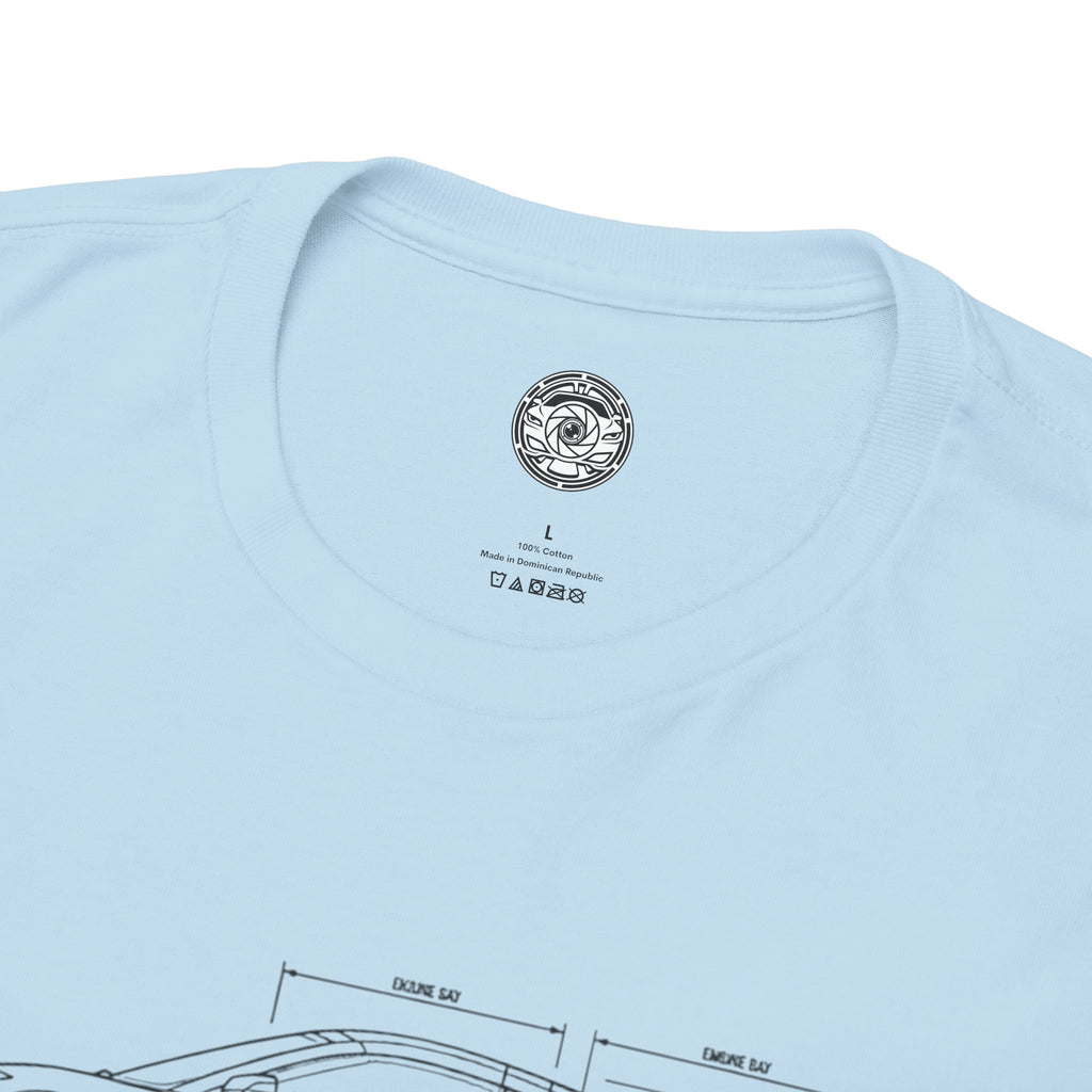 Unisex Heavy Cotton Tee — C7/C8 Blueprint