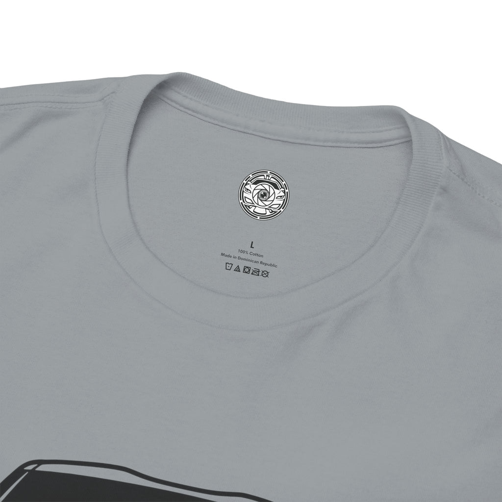 Unisex Heavy Cotton Tee — A90 Illuminated Headlights (Yellow)