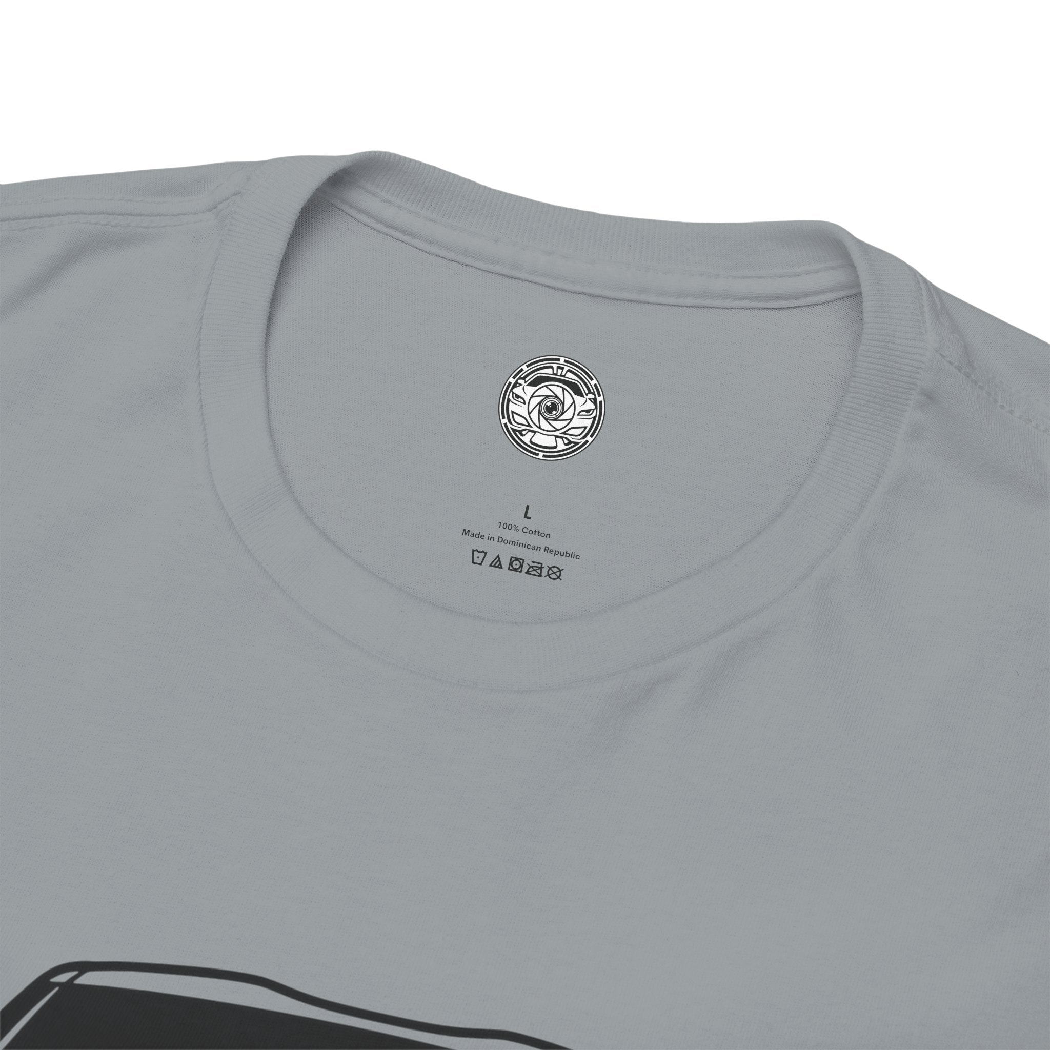 Unisex Heavy Cotton Tee — A90 Illuminated Headlights (Yellow)