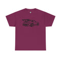 Unisex Heavy Cotton Tee — 992 Rear Profile