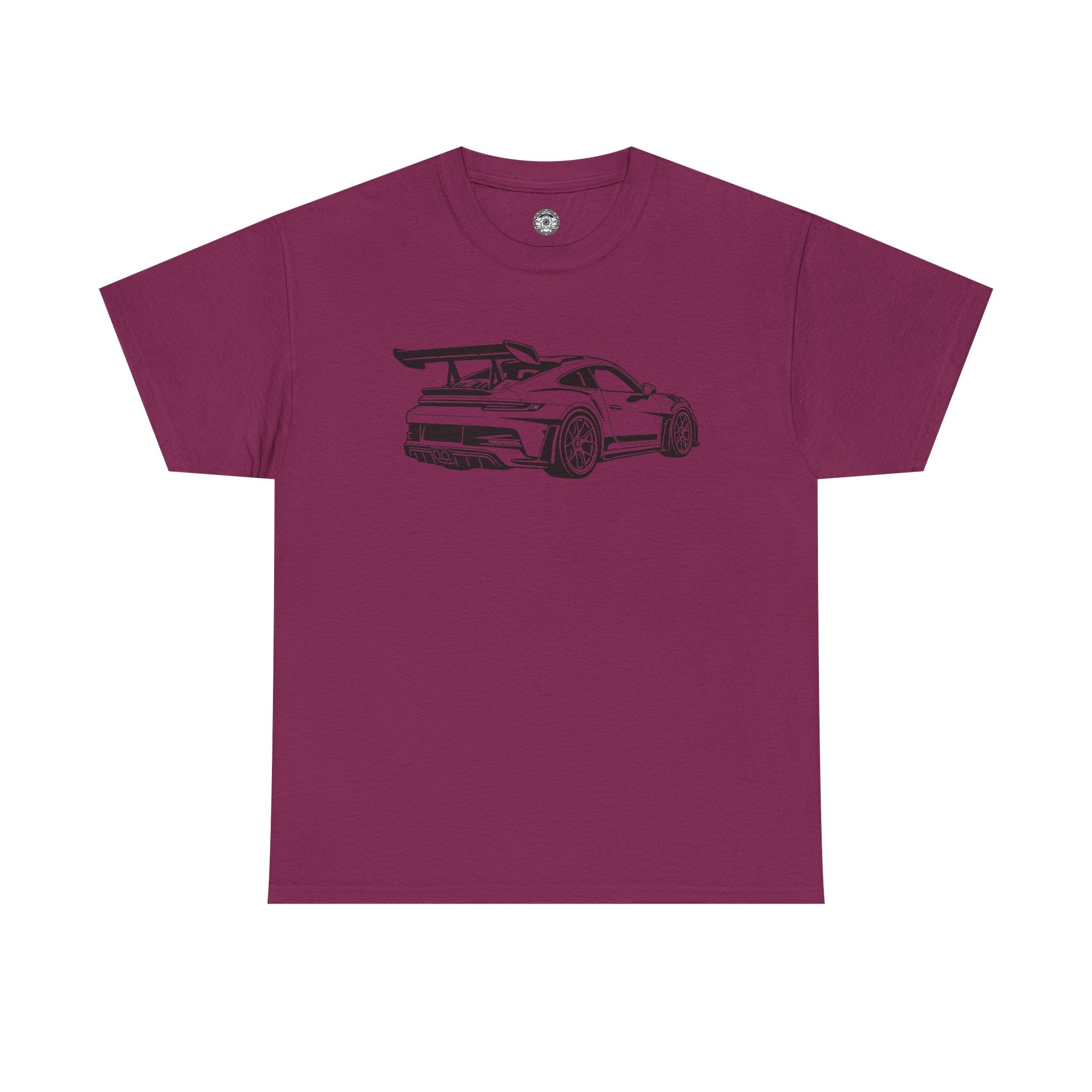 Unisex Heavy Cotton Tee — 992 Rear Profile