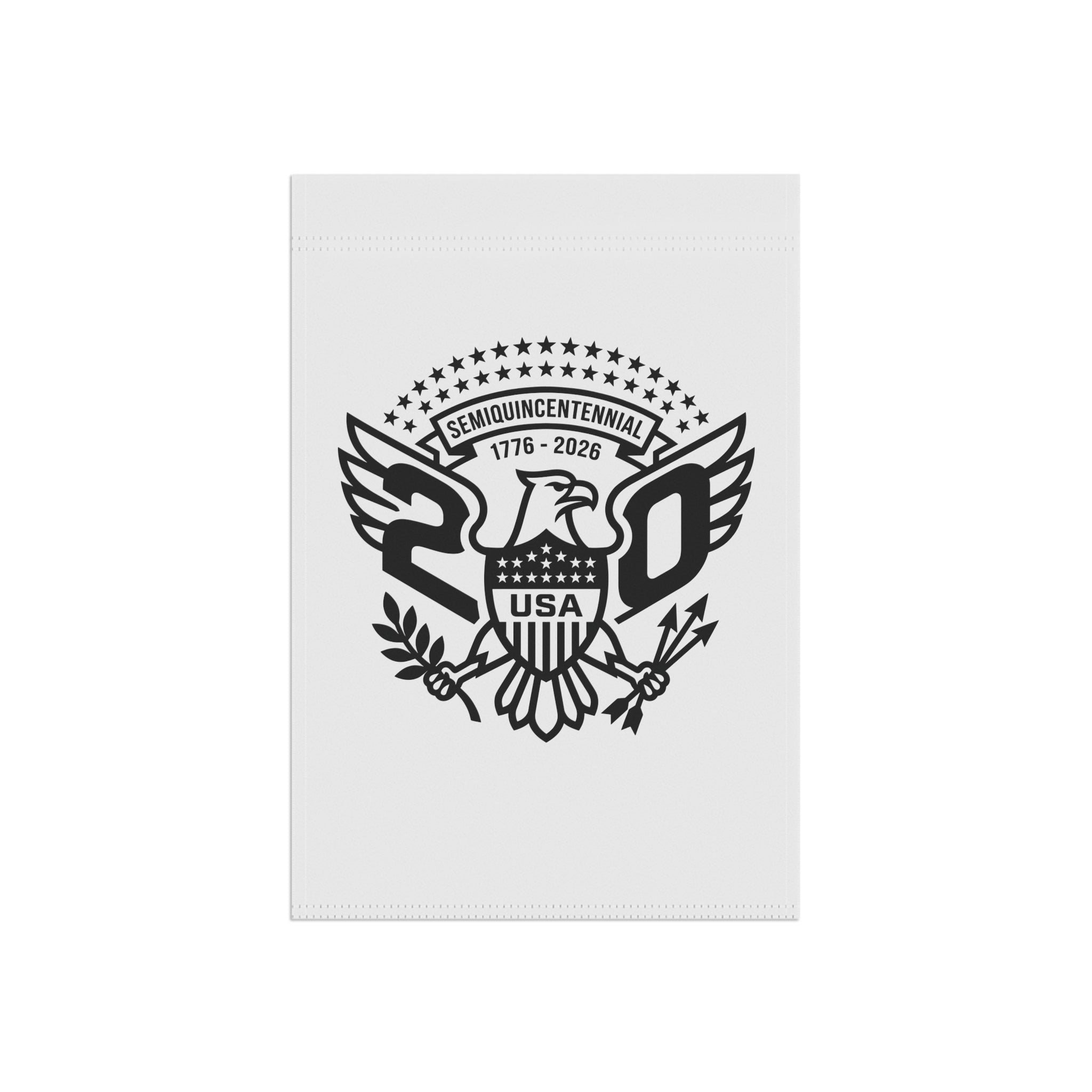 Garden Flag – Patriotic Eagle 1776-2026 Banner