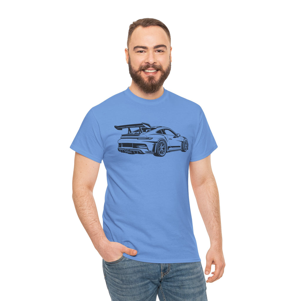 Unisex Heavy Cotton Tee — 992 Rear Profile