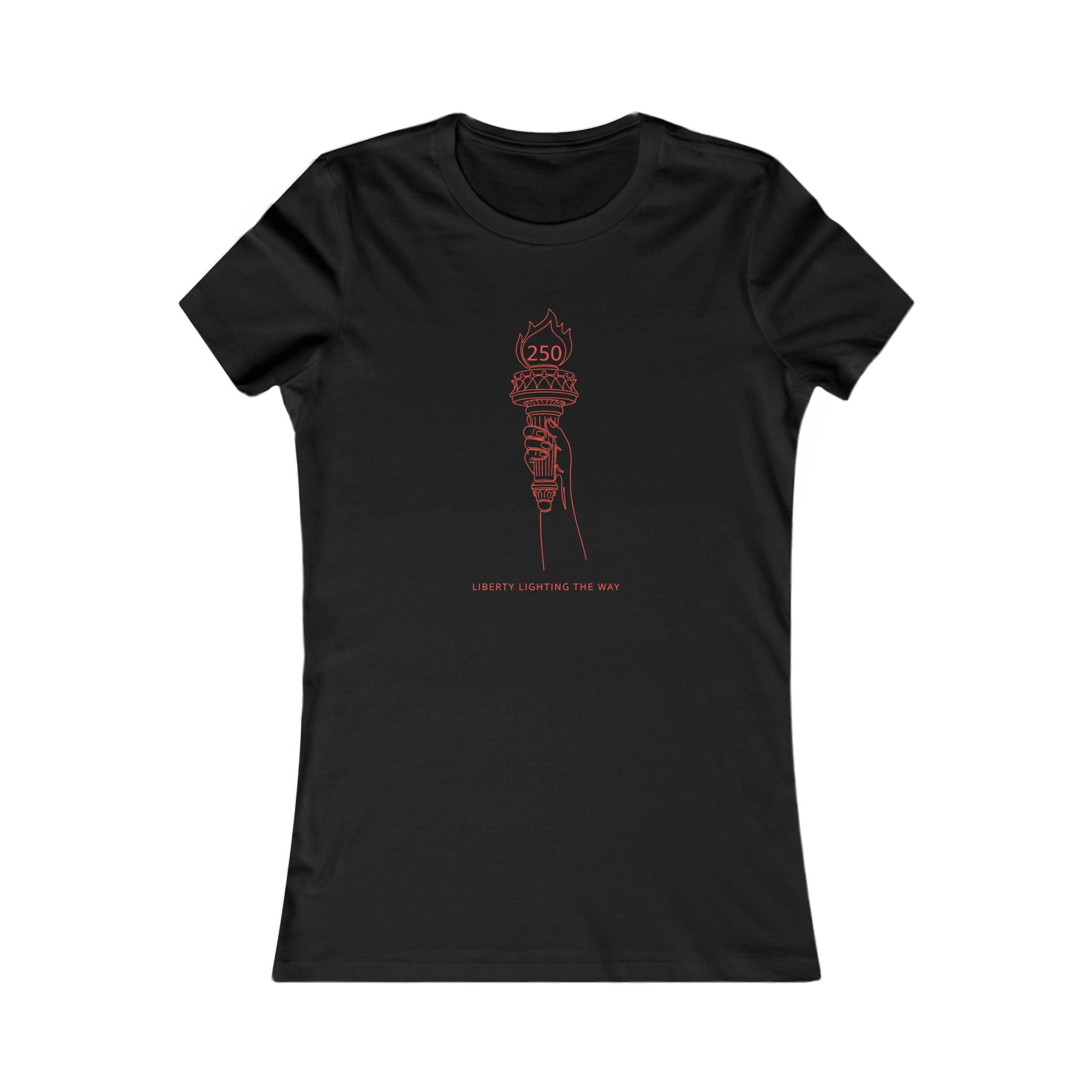 Women's Tee — Liberty Torch