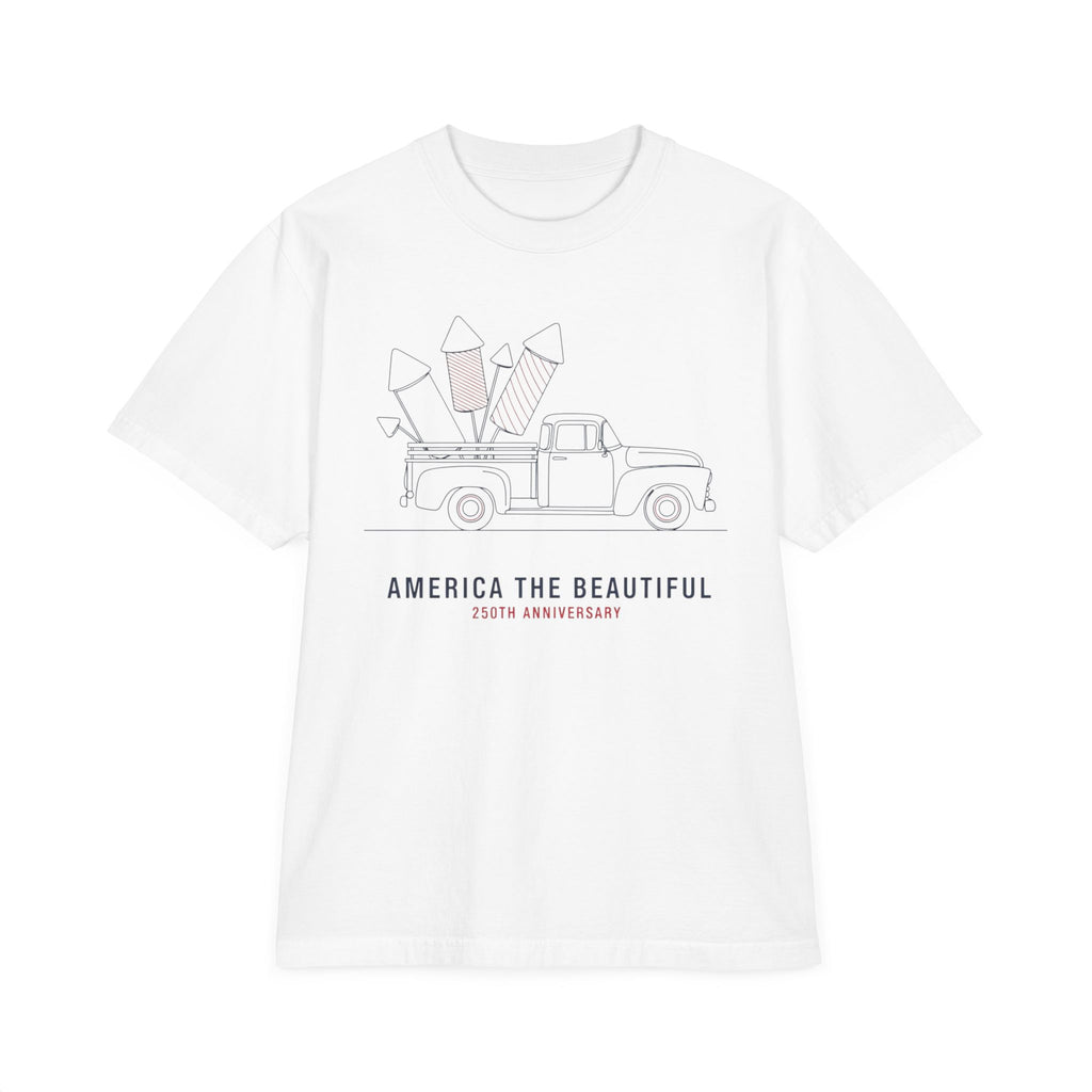 Unisex Garment-Dyed T-Shirt — America the Beautiful Truck