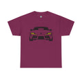 Unisex Heavy Cotton Tee — A90 Illuminated Headlights (Yellow)
