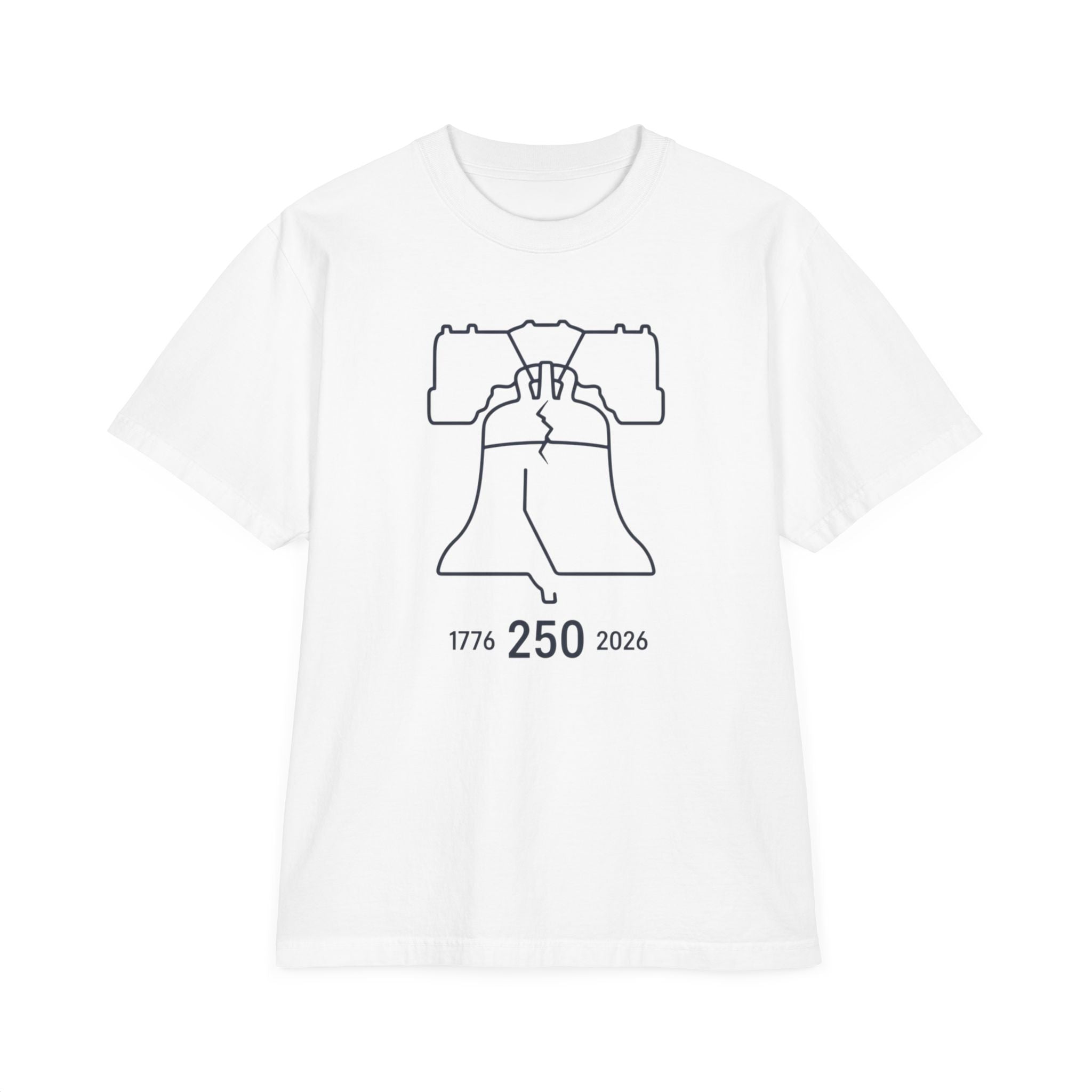 Unisex Garment-Dyed T-Shirt — Liberty Bell 250th Anniversary