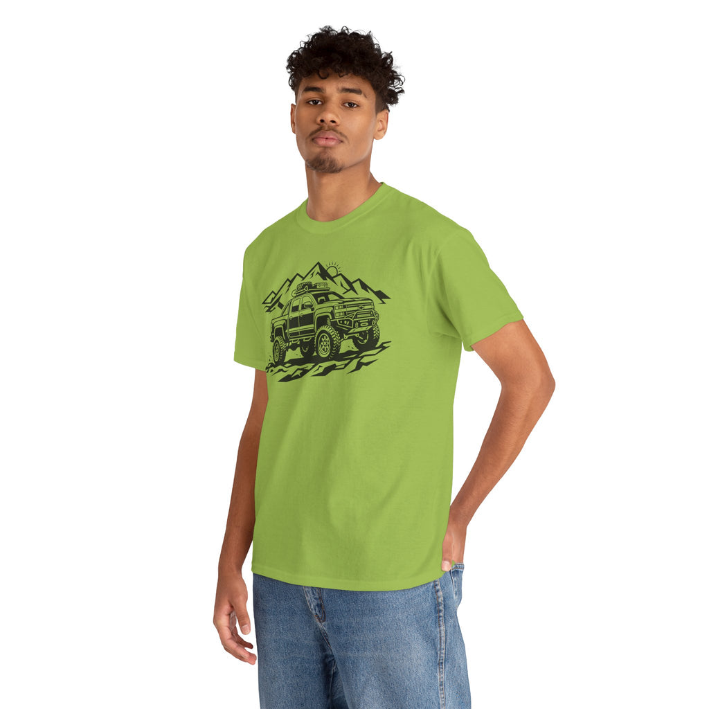 Unisex Heavy Cotton Tee — Mountain 4x4 Adventure