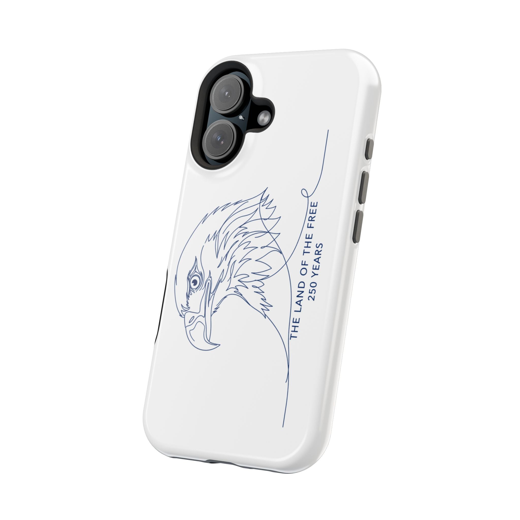Magnetic Impact-Resistant Phone Case — "The Land of the Free" 250 Years
