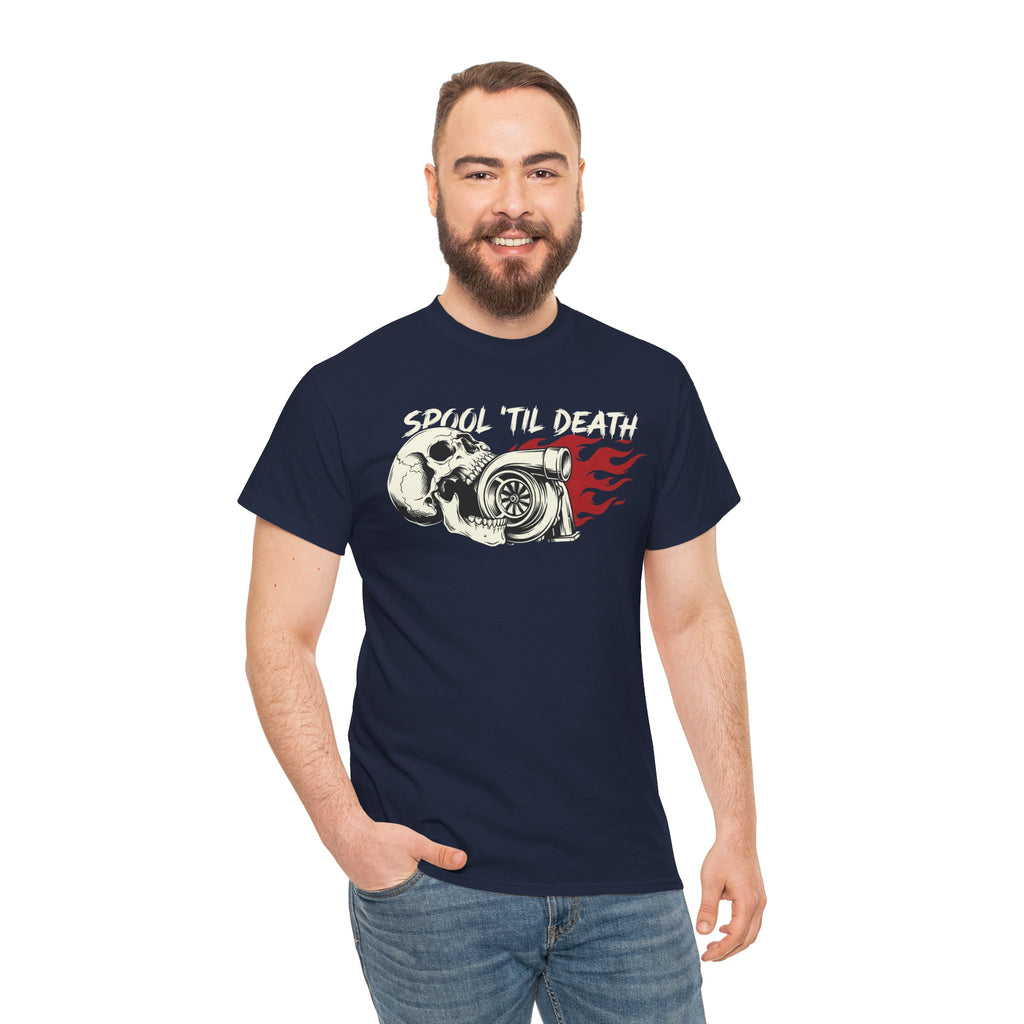 Unisex Heavy Cotton Tee — Spool ’til Death