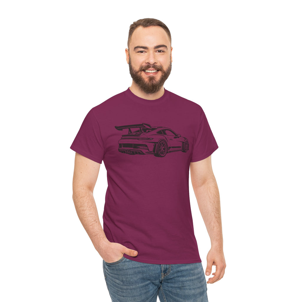 Unisex Heavy Cotton Tee — 992 Rear Profile