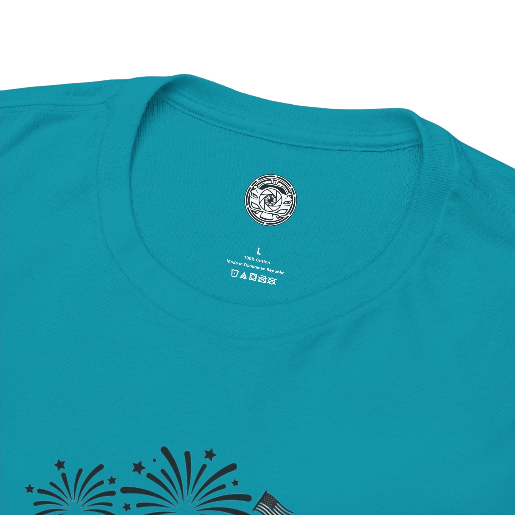 Unisex Heavy Cotton Tee — 4th of July — Modern American Muscle
