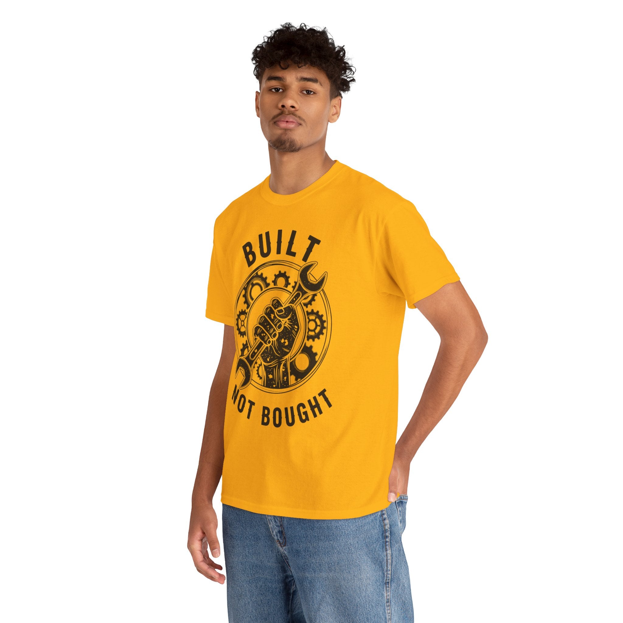 Unisex Heavy Cotton Tee — Built Not Bought