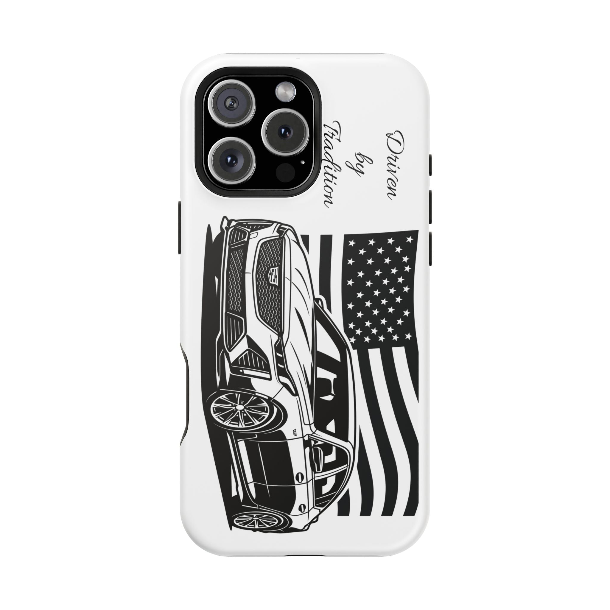 Magnetic Impact-Resistant Phone Case — "Driven by Tradition"