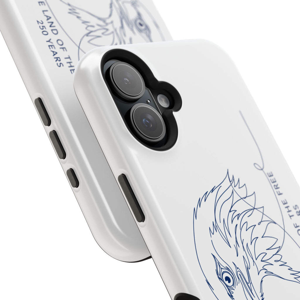 Magnetic Impact-Resistant Phone Case — "The Land of the Free" 250 Years