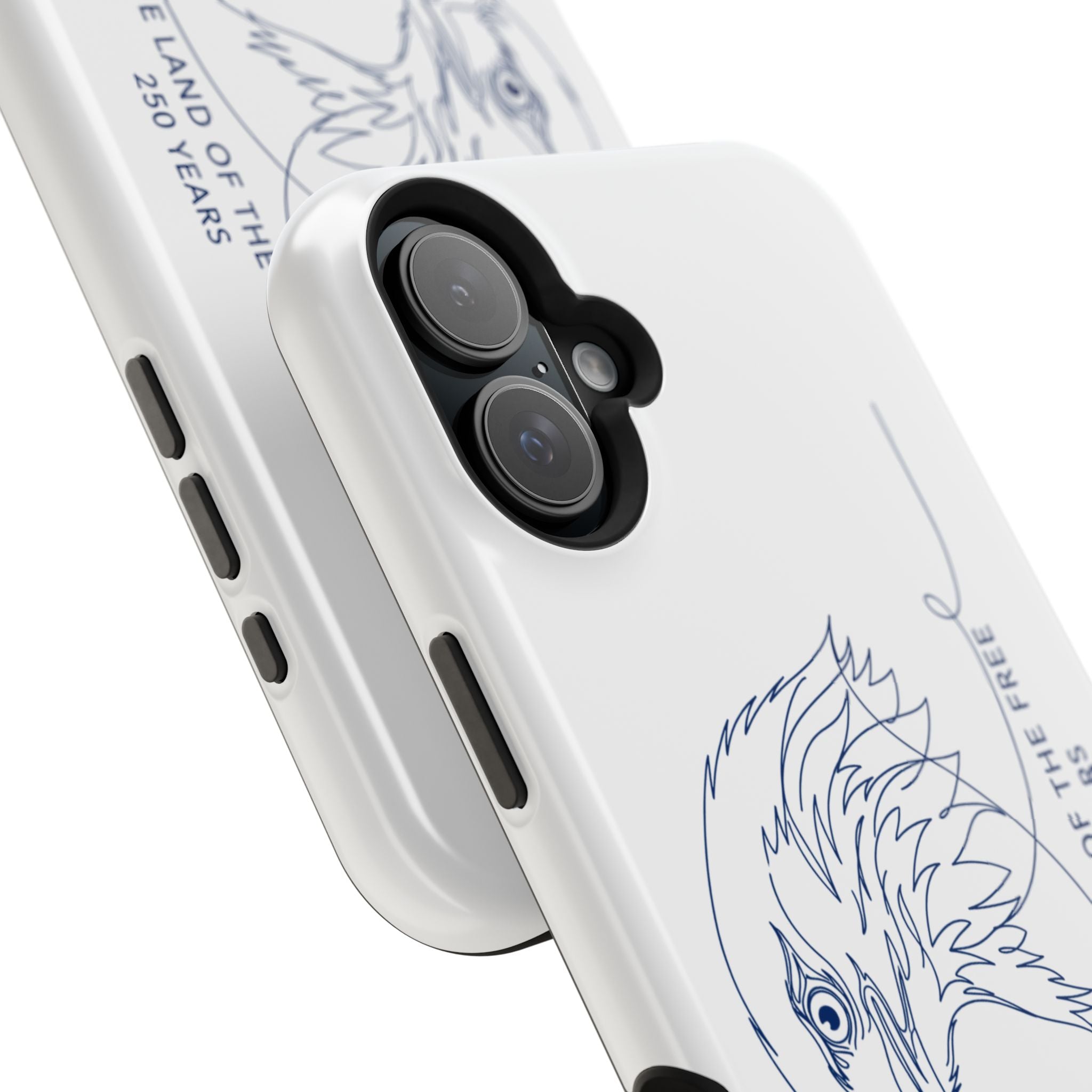 Magnetic Impact-Resistant Phone Case — "The Land of the Free" 250 Years