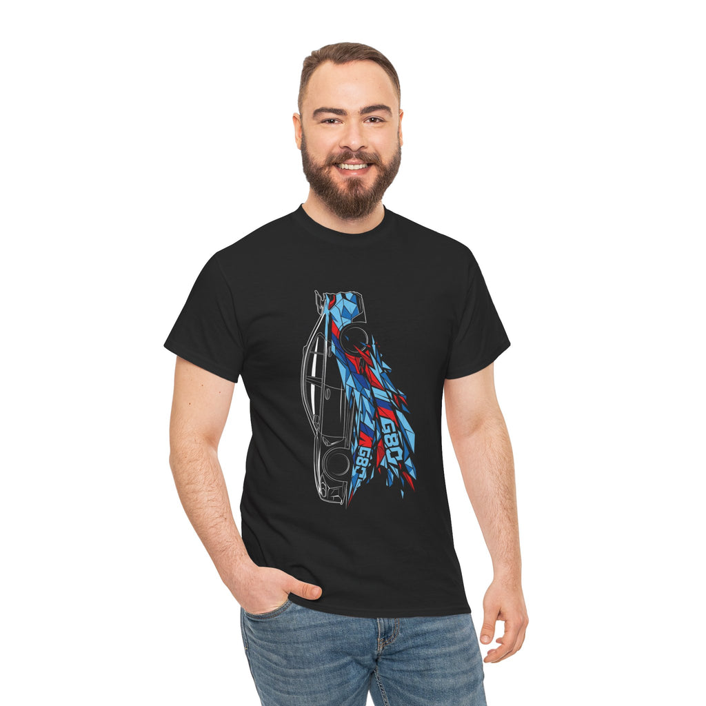Unisex Heavy Cotton Tee — G80 M-Color Fracture