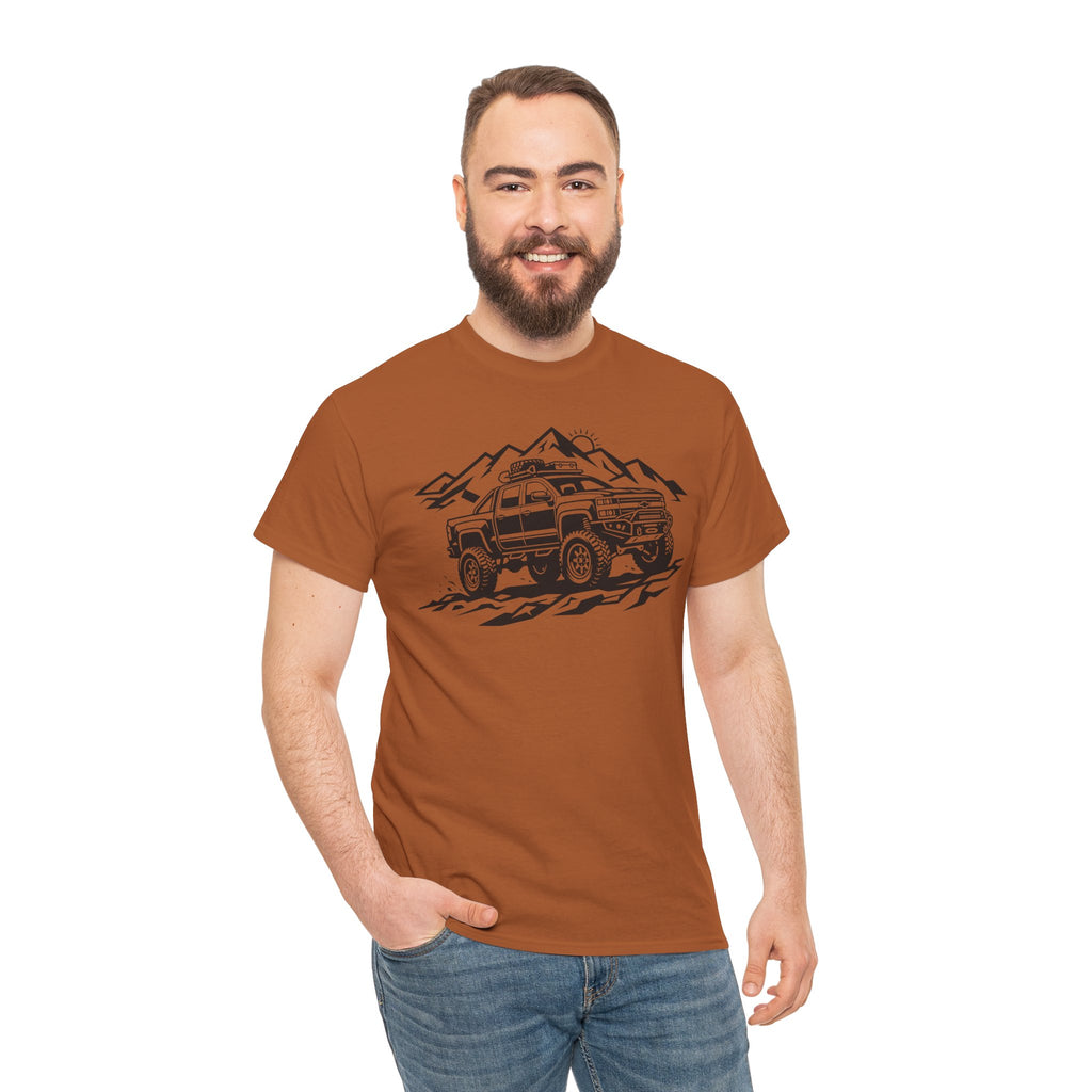 Unisex Heavy Cotton Tee — Mountain 4x4 Adventure