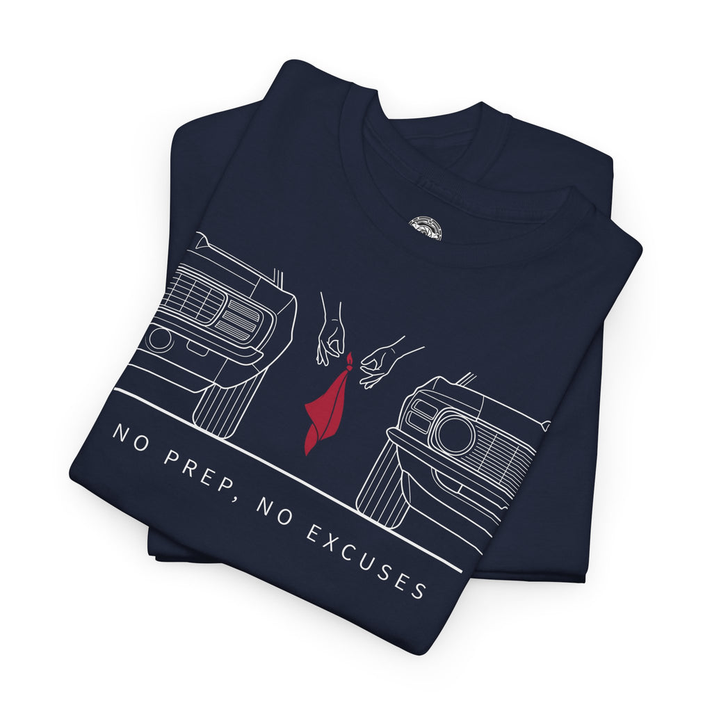 Unisex Heavy Cotton Tee — No Prep, No Excuses