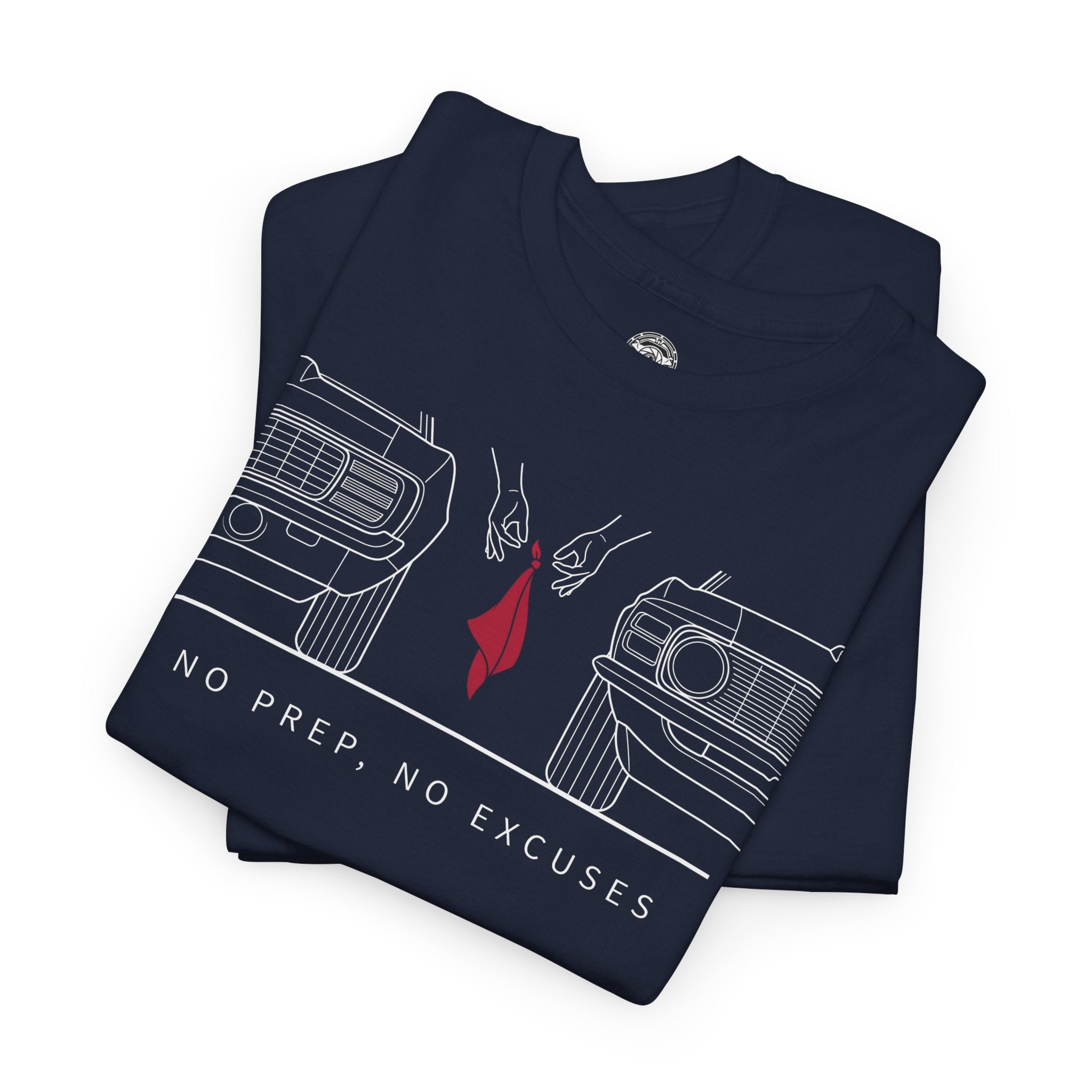 Unisex Heavy Cotton Tee — No Prep, No Excuses