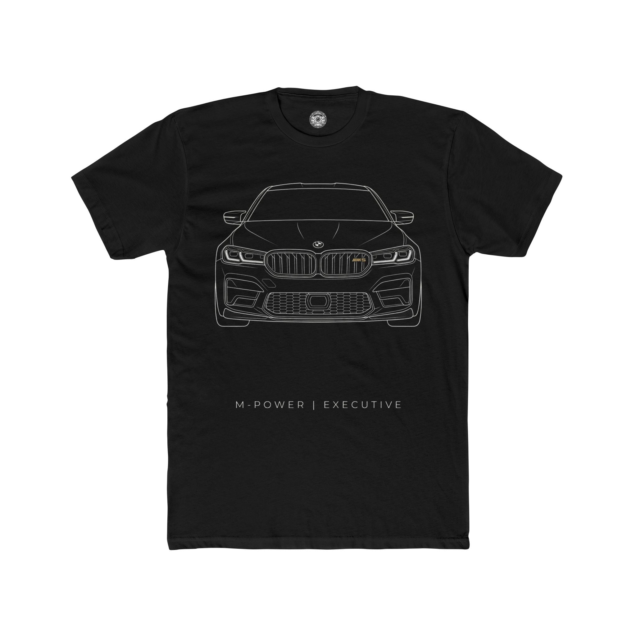 Men's Cotton Crew Tee — M Power | Executive
