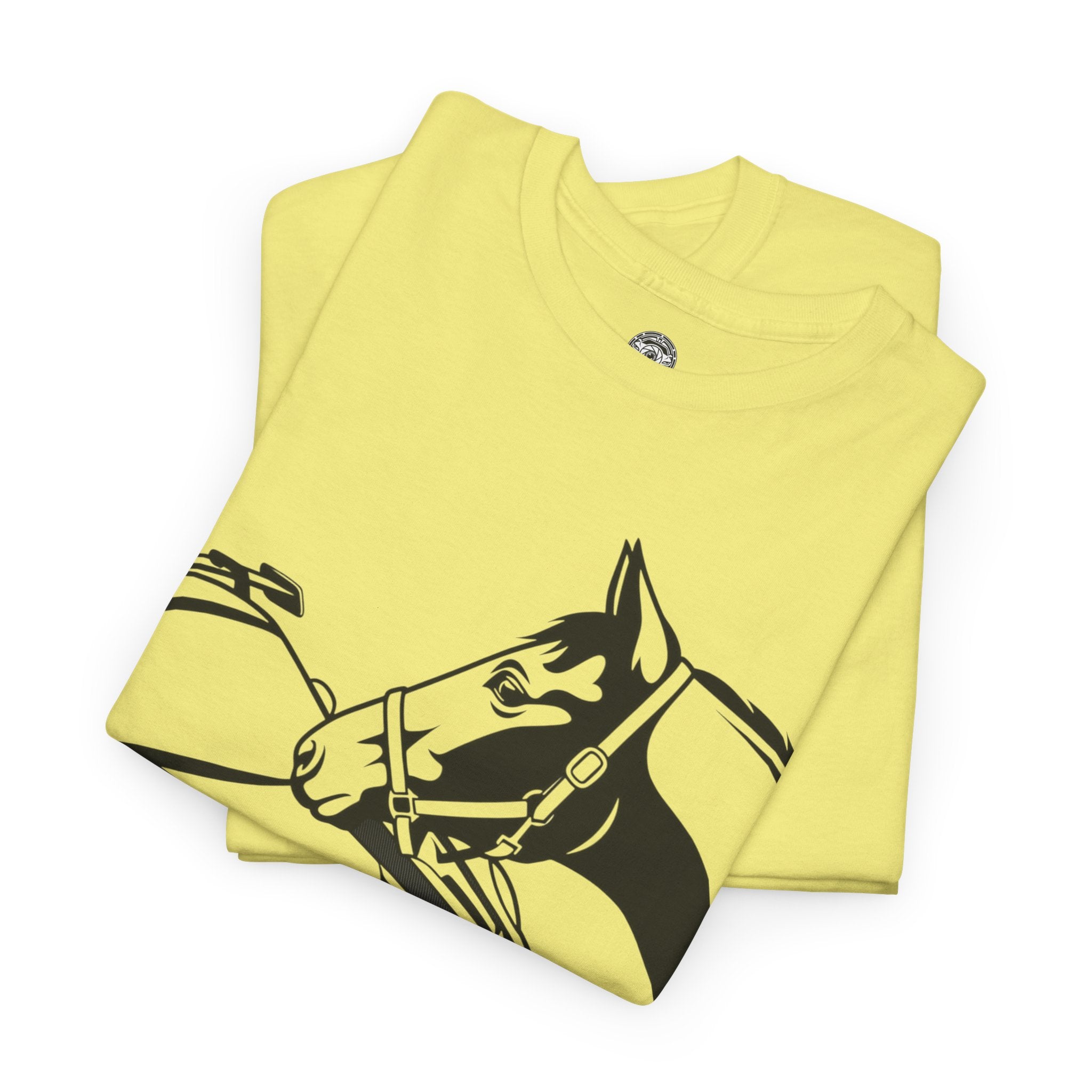 Unisex Heavy Cotton Tee — 992 vs Horse (Viral Video)