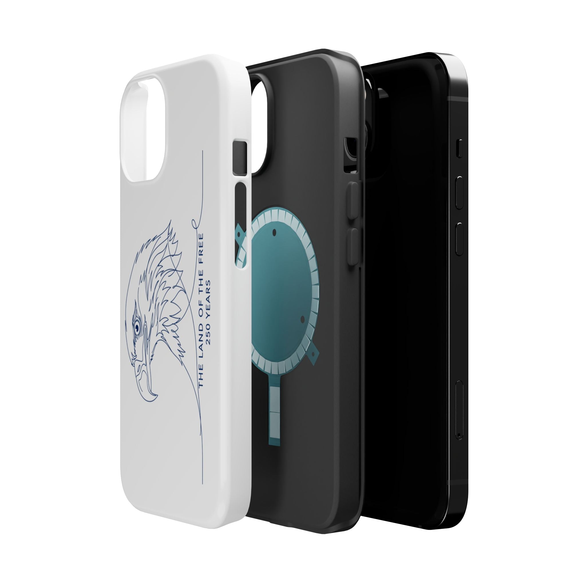 Magnetic Impact-Resistant Phone Case — "The Land of the Free" 250 Years