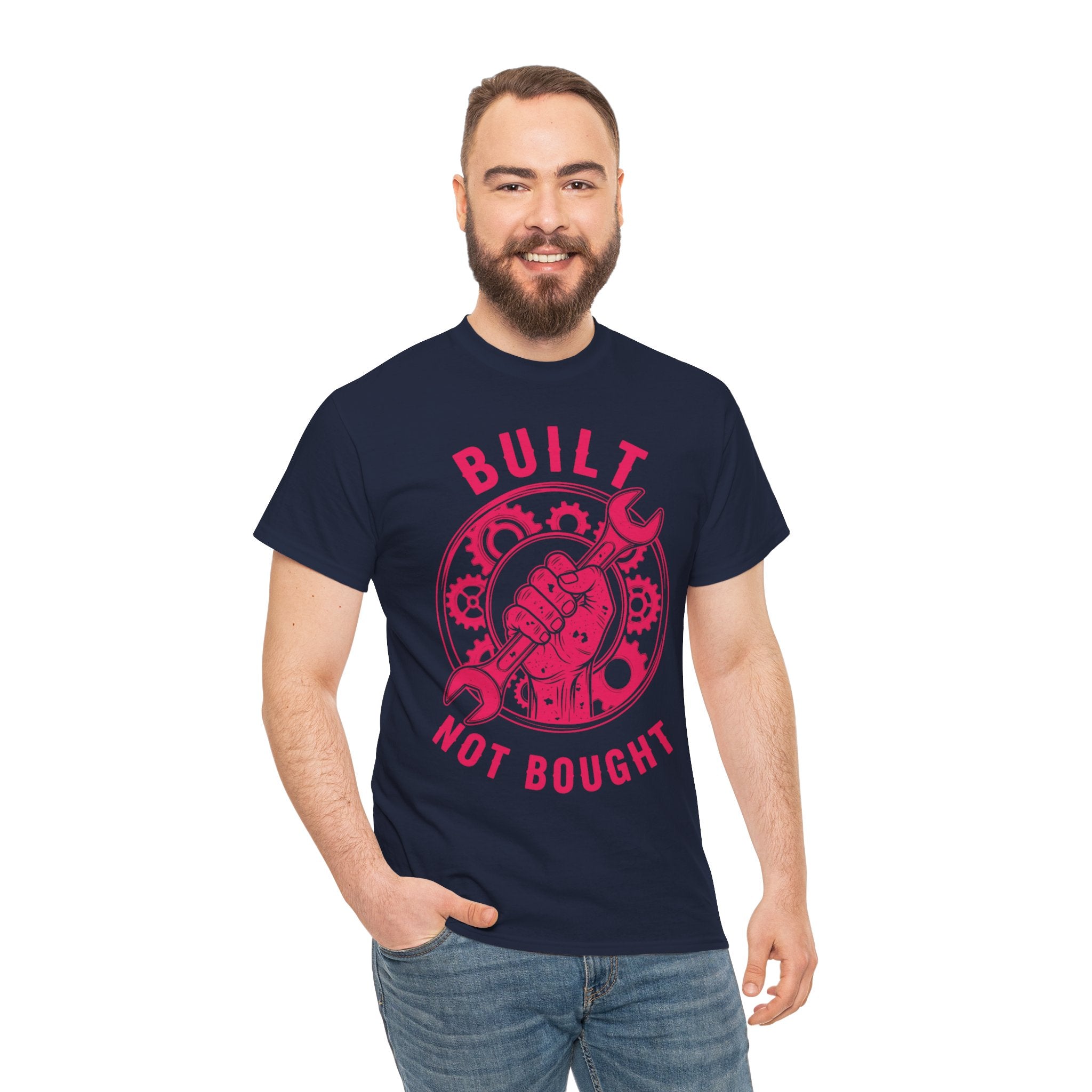 Unisex Heavy Cotton Tee — Built Not Bought