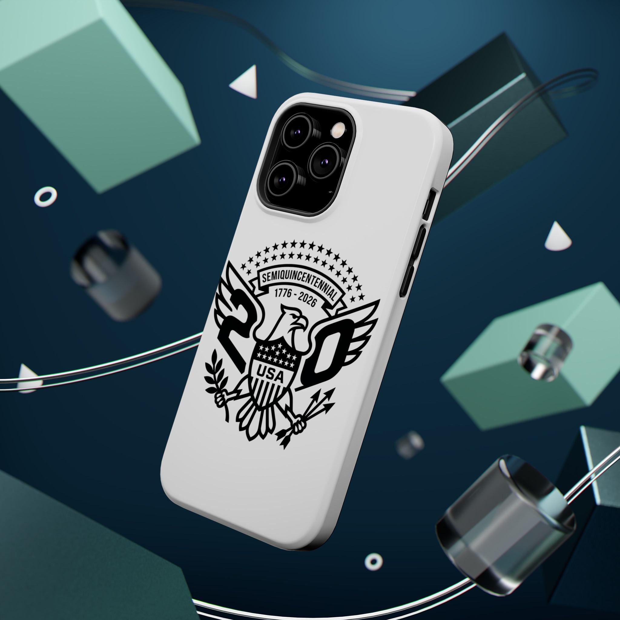 Magnetic Impact-Resistant Phone Case — USA Semiquincentennial