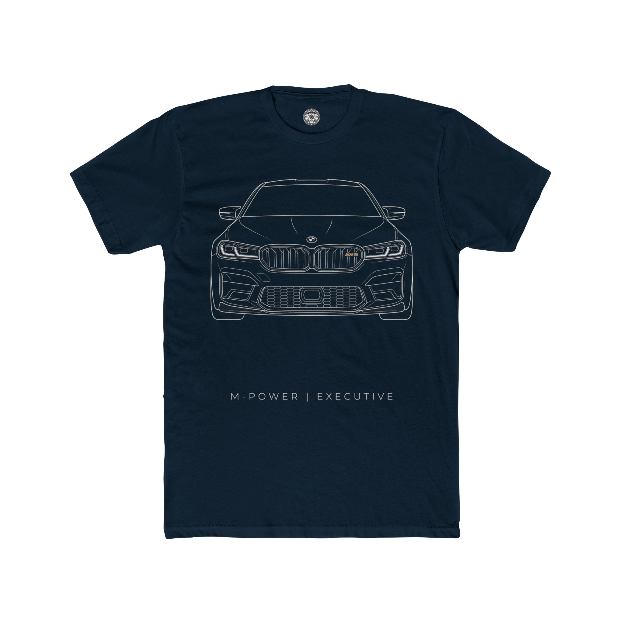 Men's Cotton Crew Tee — M Power | Executive