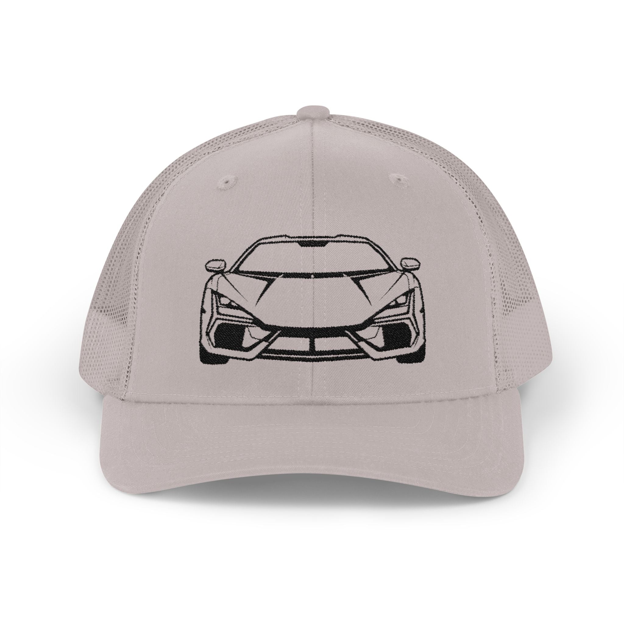 Snapback Trucker Cap — V12 Hybrid Minimalist Outline