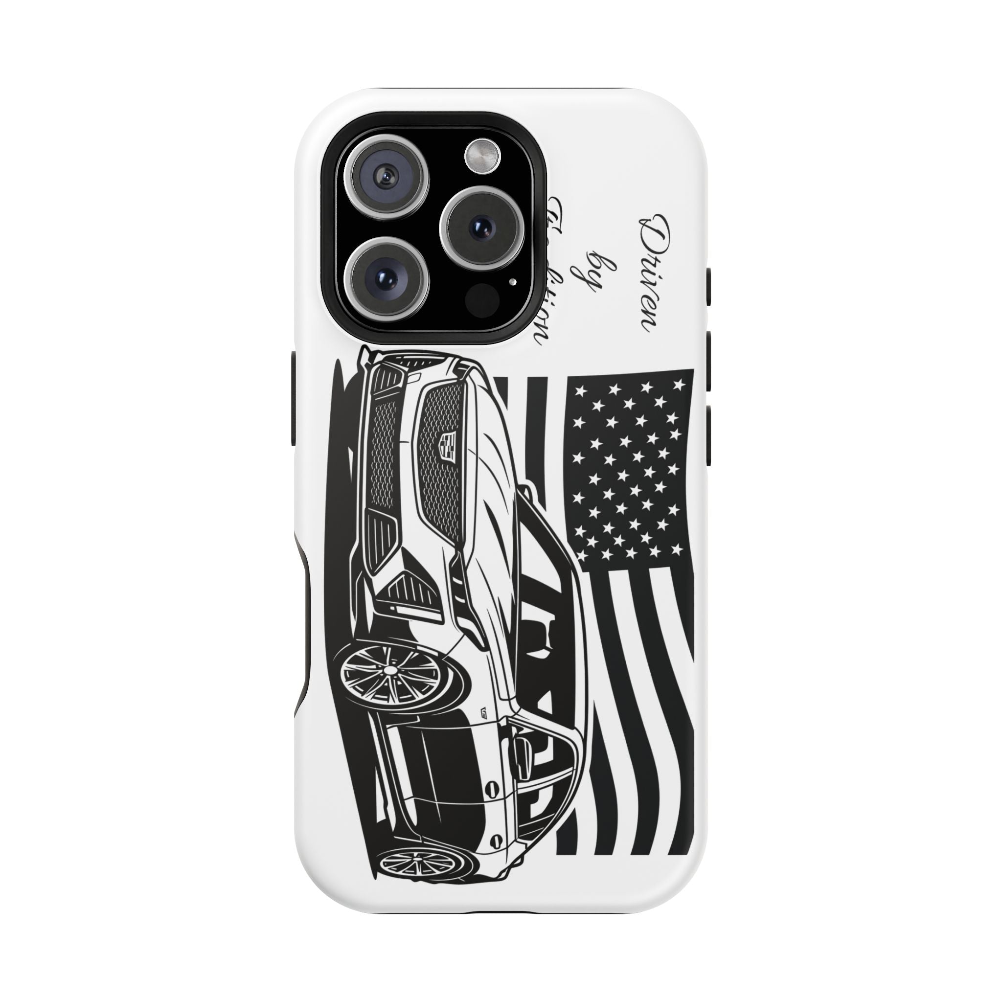 Magnetic Impact-Resistant Phone Case — "Driven by Tradition"