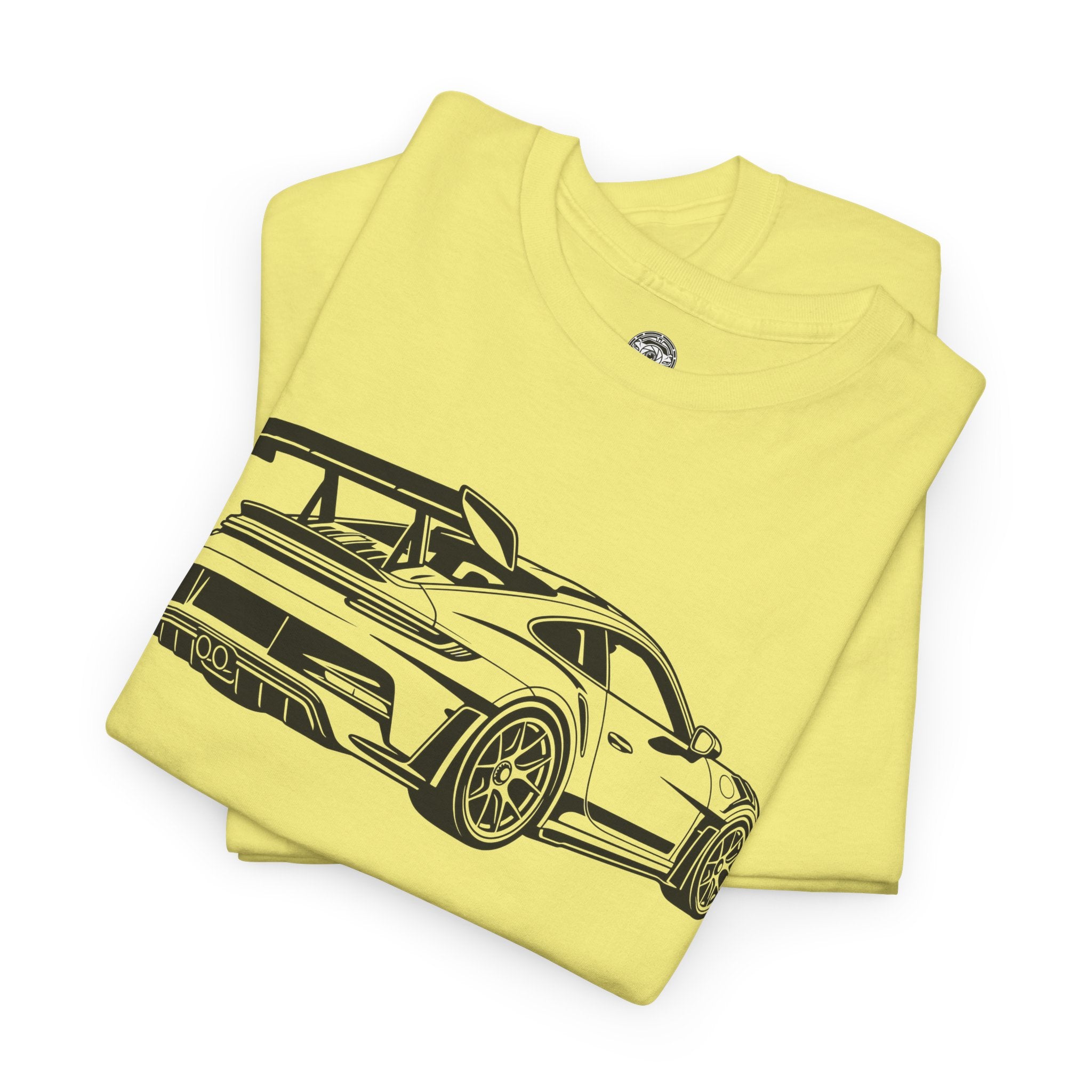 Unisex Heavy Cotton Tee — 992 Rear Profile