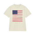 Unisex Garment-Dyed T-Shirt — Distressed Stars & Stripes