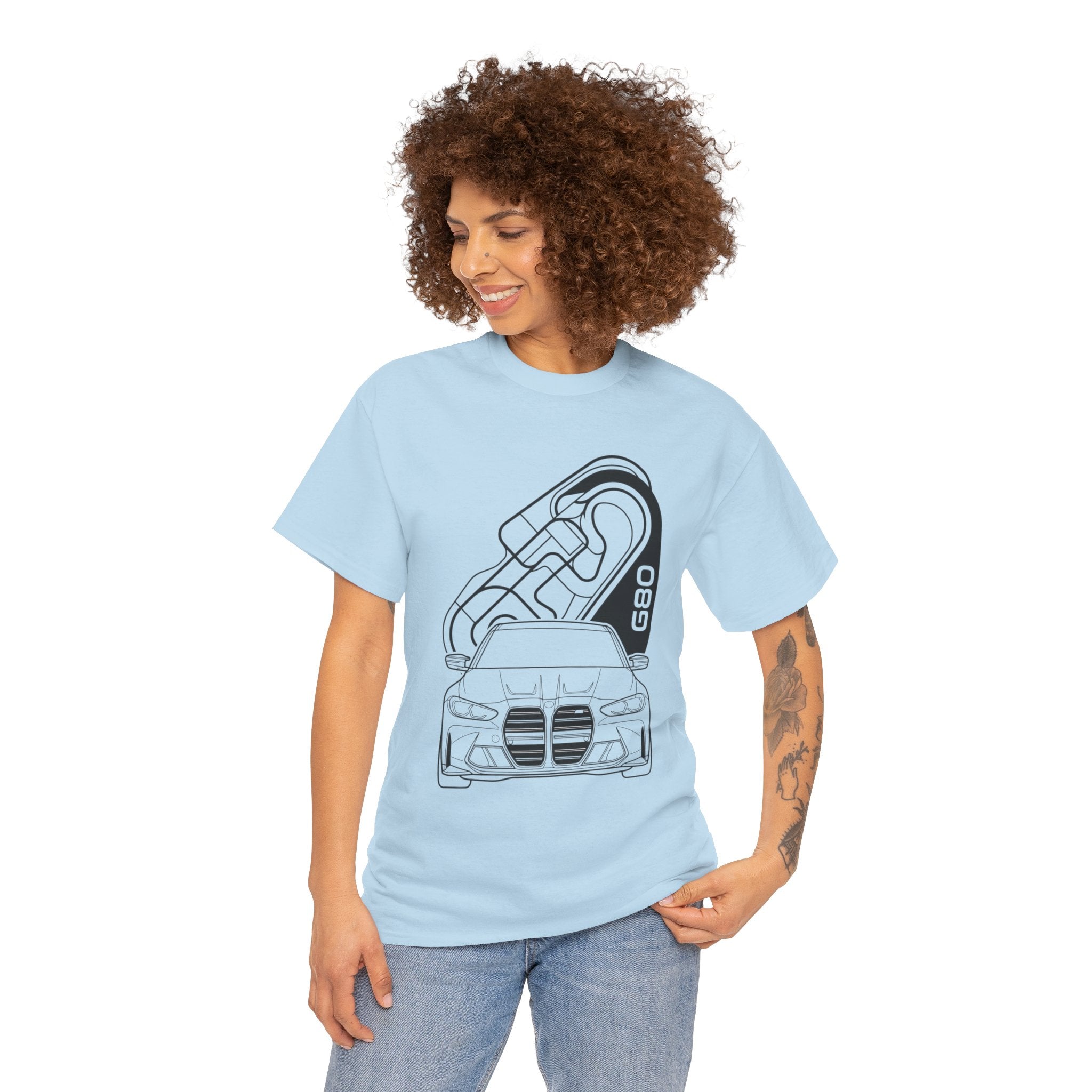 Unisex Heavy Cotton Tee — G80 Track