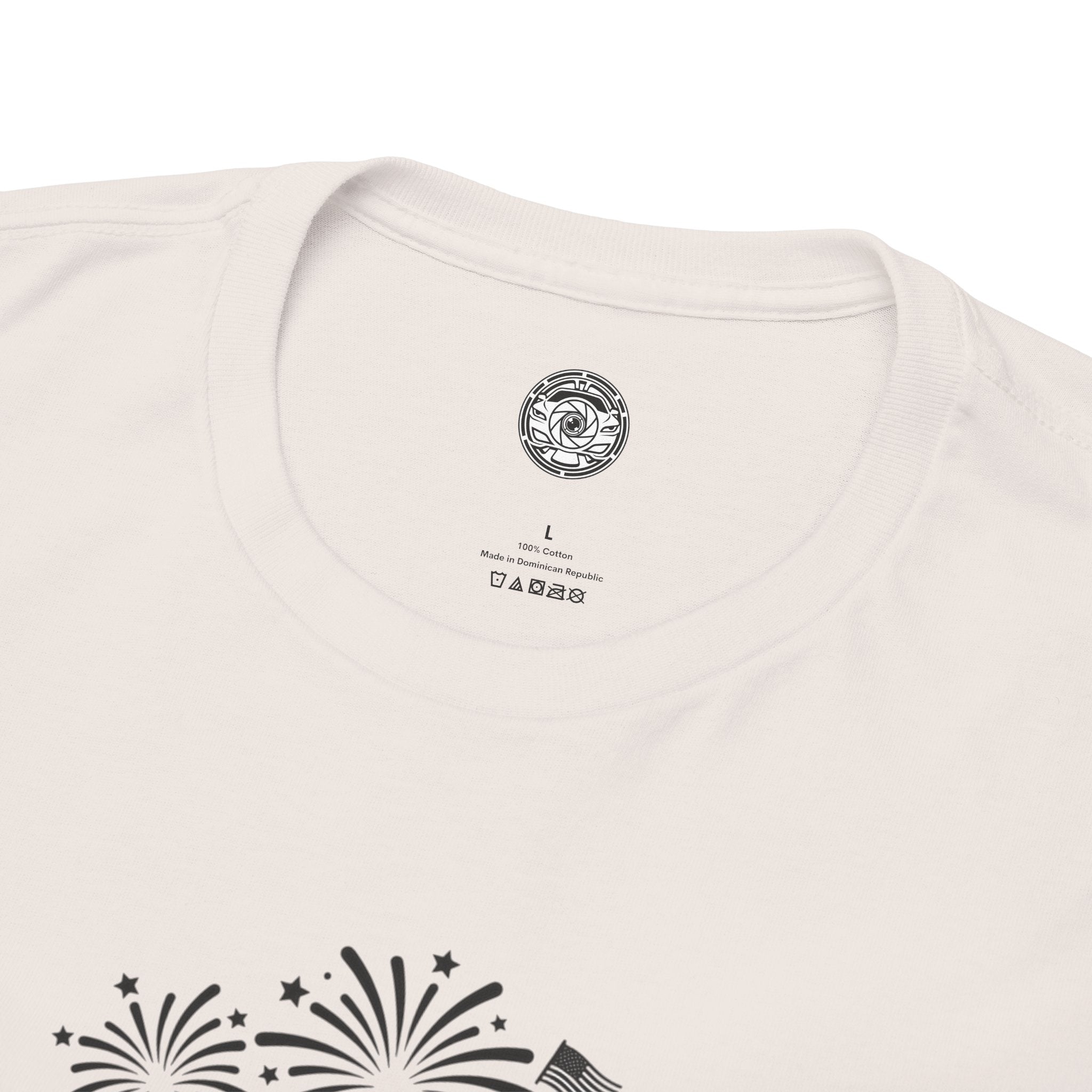 Unisex Heavy Cotton Tee — 4th of July — Modern American Muscle