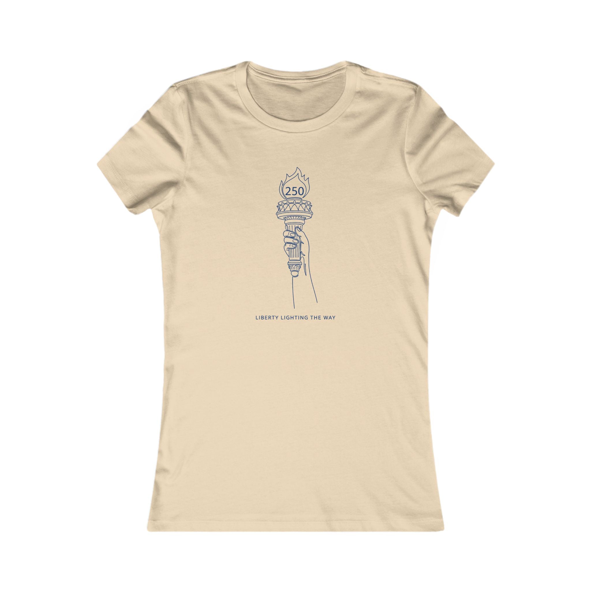 Women's Tee — Liberty Torch