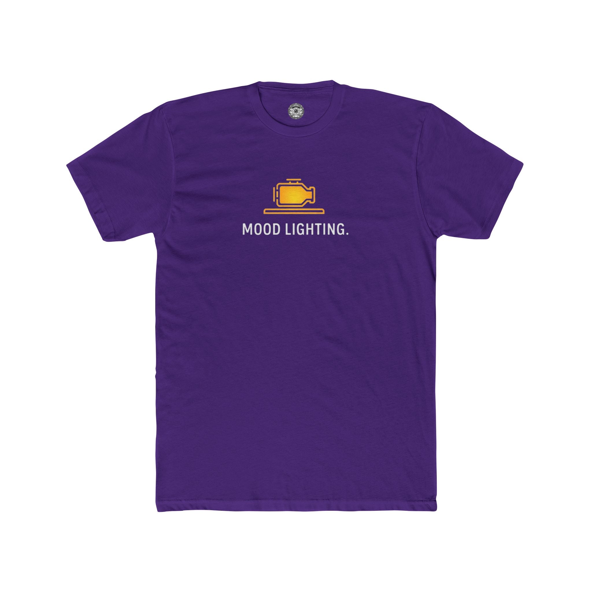 Men's Cotton Crew Tee — Mood Lighting.