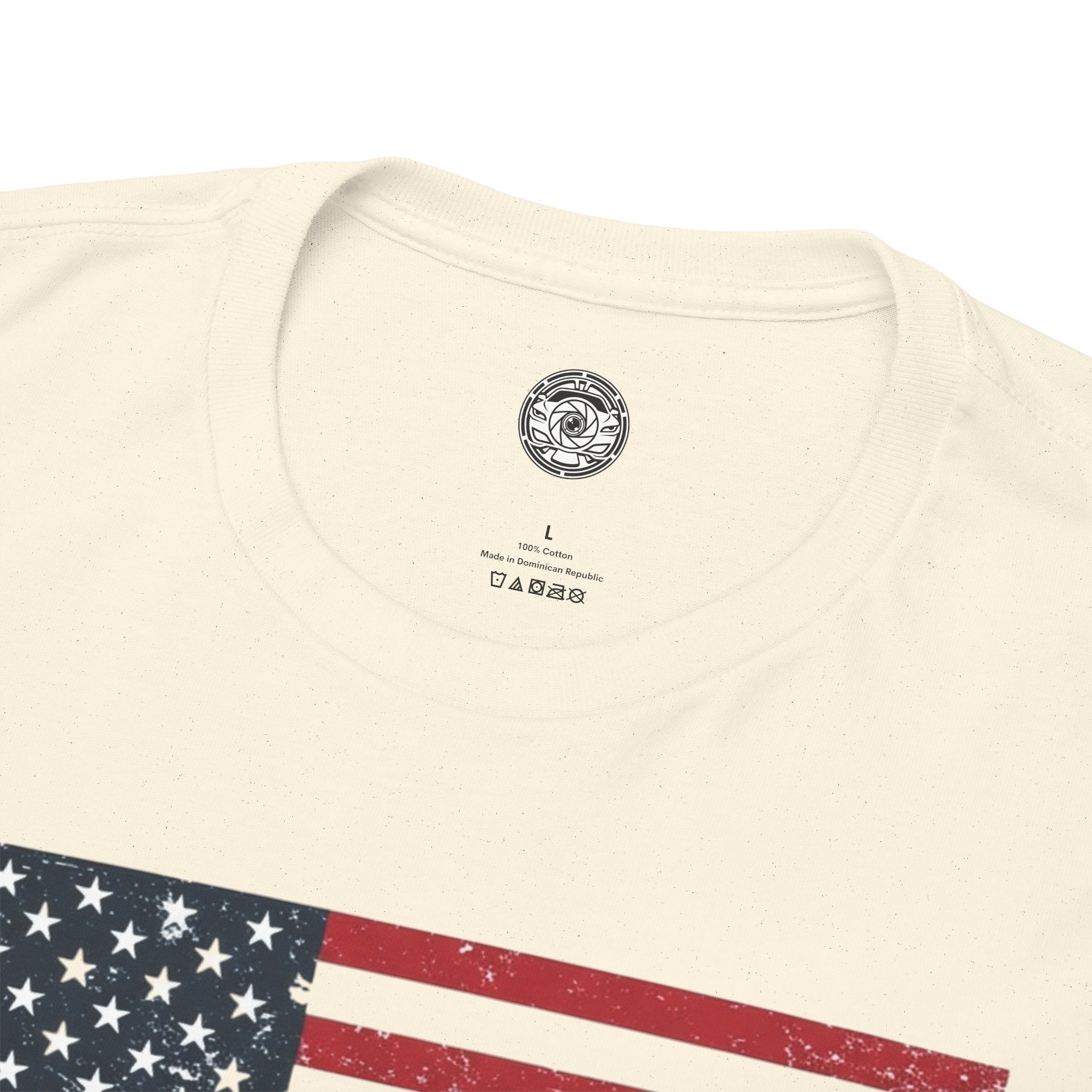 Unisex Heavy Cotton Tee — Explore America: Legacy of Adventure