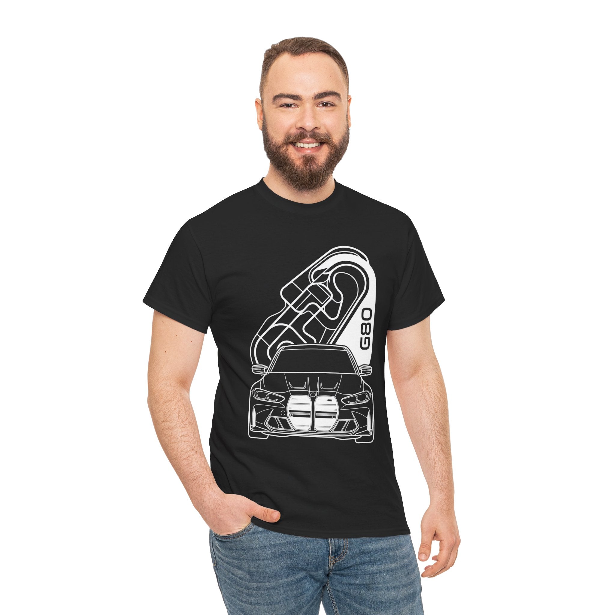 Unisex Heavy Cotton Tee — G80 Track