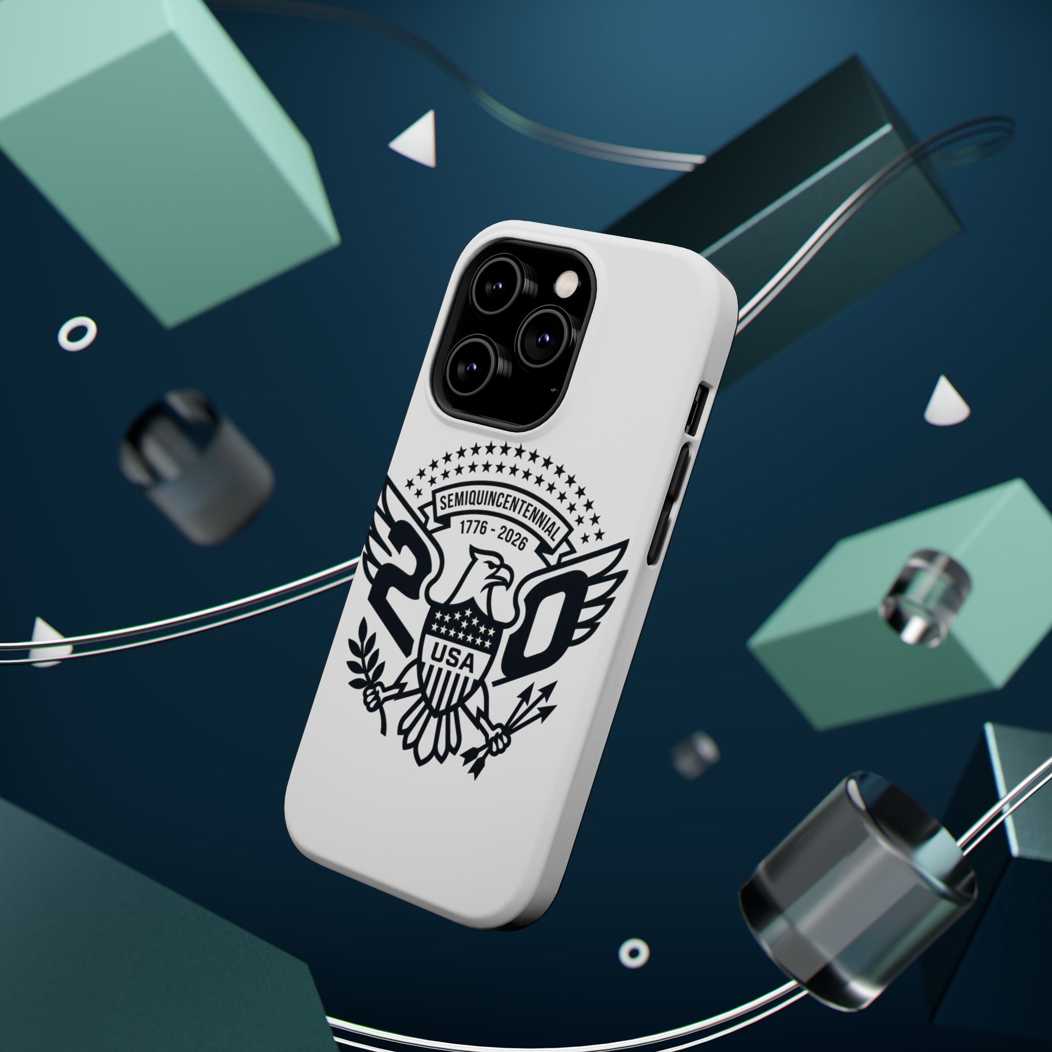 Magnetic Impact-Resistant Phone Case — USA Semiquincentennial