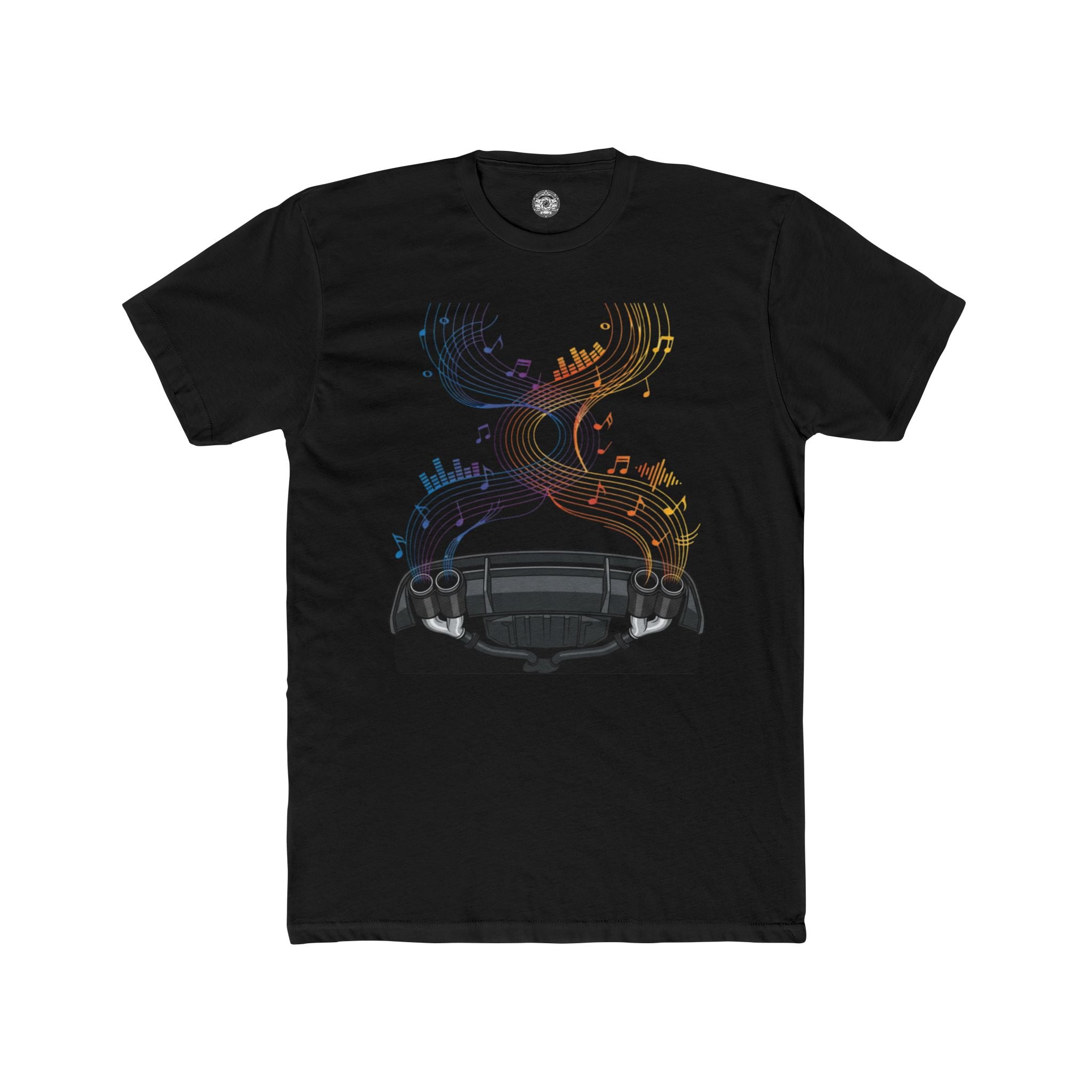 Men's Cotton Crew Tee — RS7 Exhaust Music