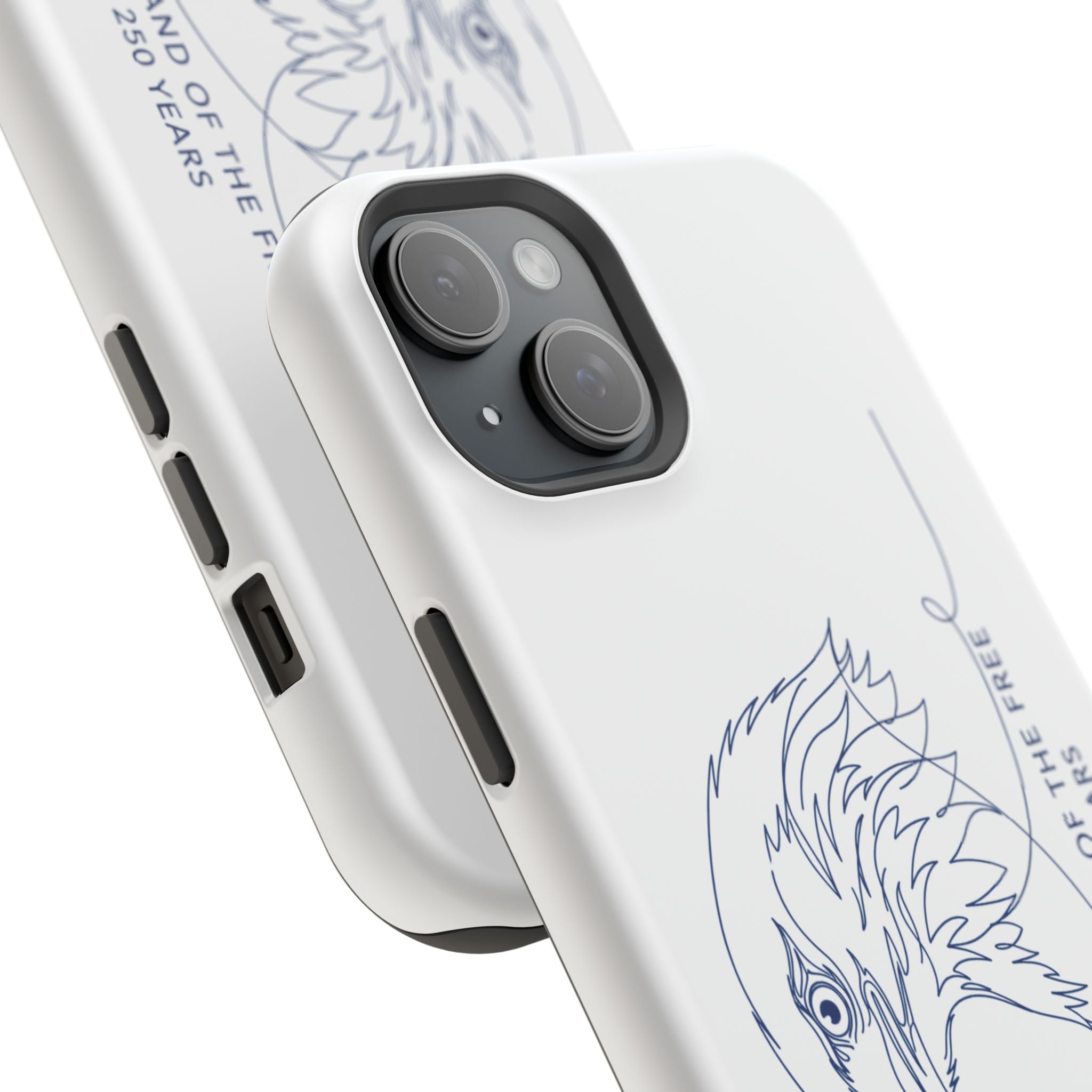 Magnetic Impact-Resistant Phone Case — "The Land of the Free" 250 Years