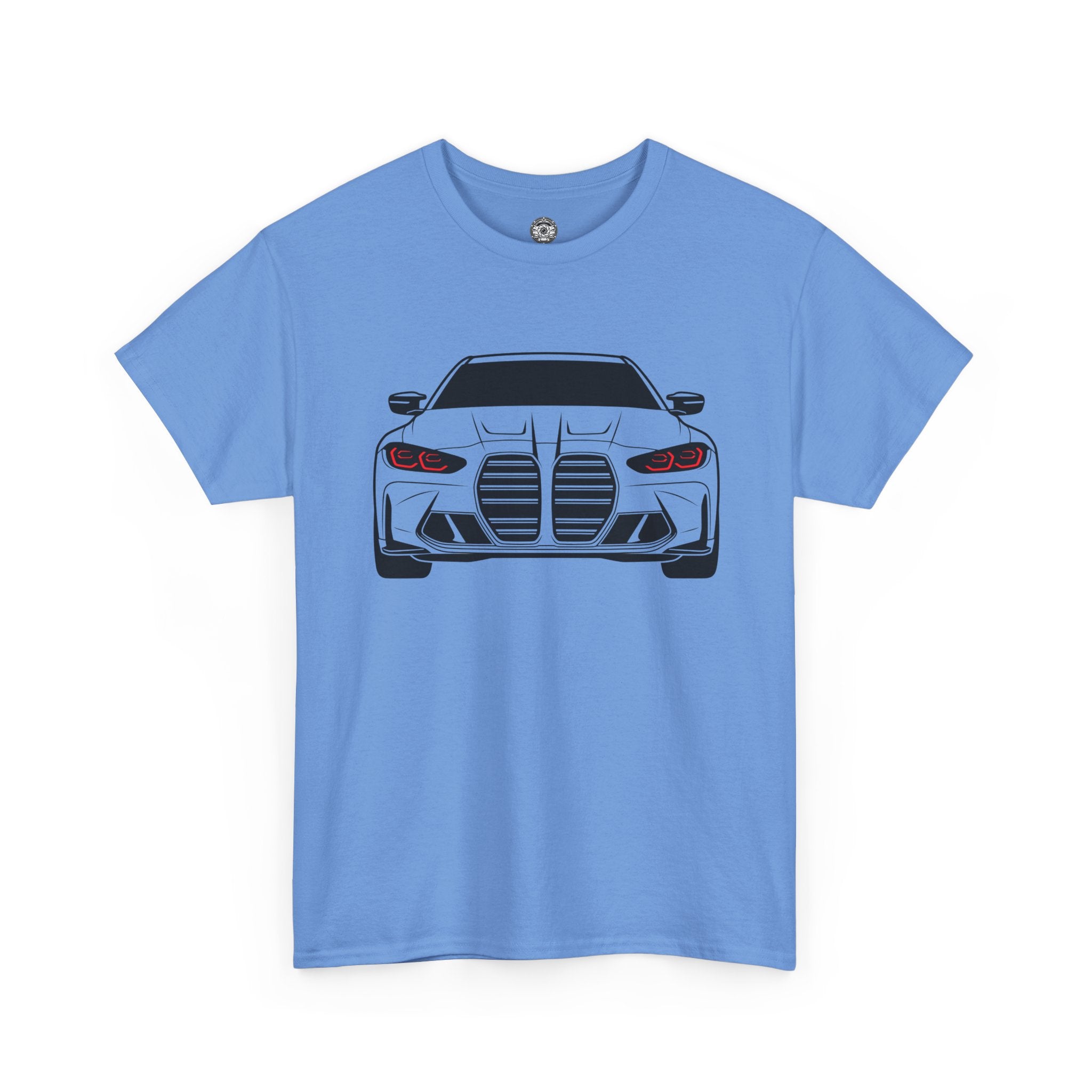 Unisex Heavy Cotton Tee — G80 Illuminated Headlights (Red)