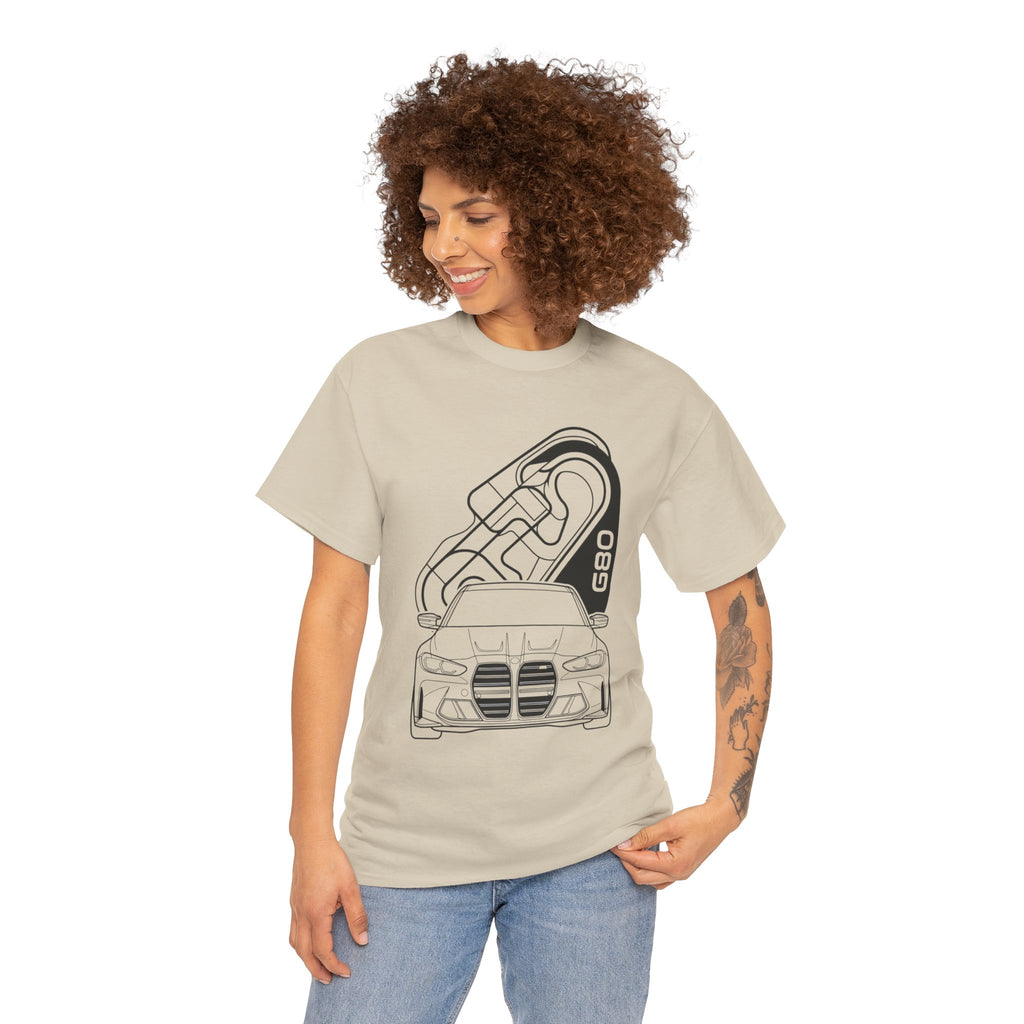 Unisex Heavy Cotton Tee — G80 Track