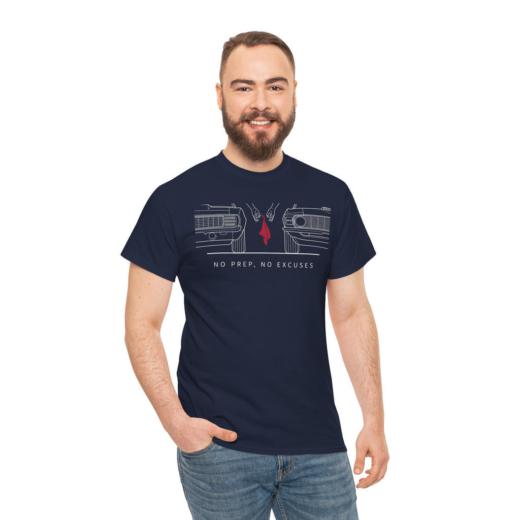 Unisex Heavy Cotton Tee — No Prep, No Excuses