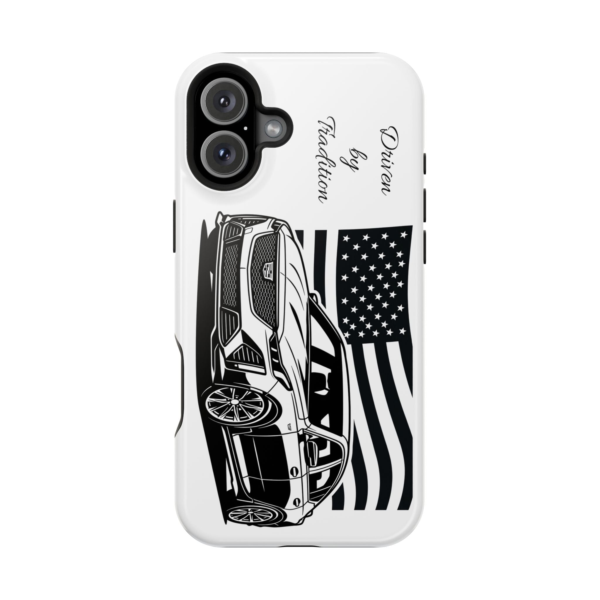 Magnetic Impact-Resistant Phone Case — "Driven by Tradition"